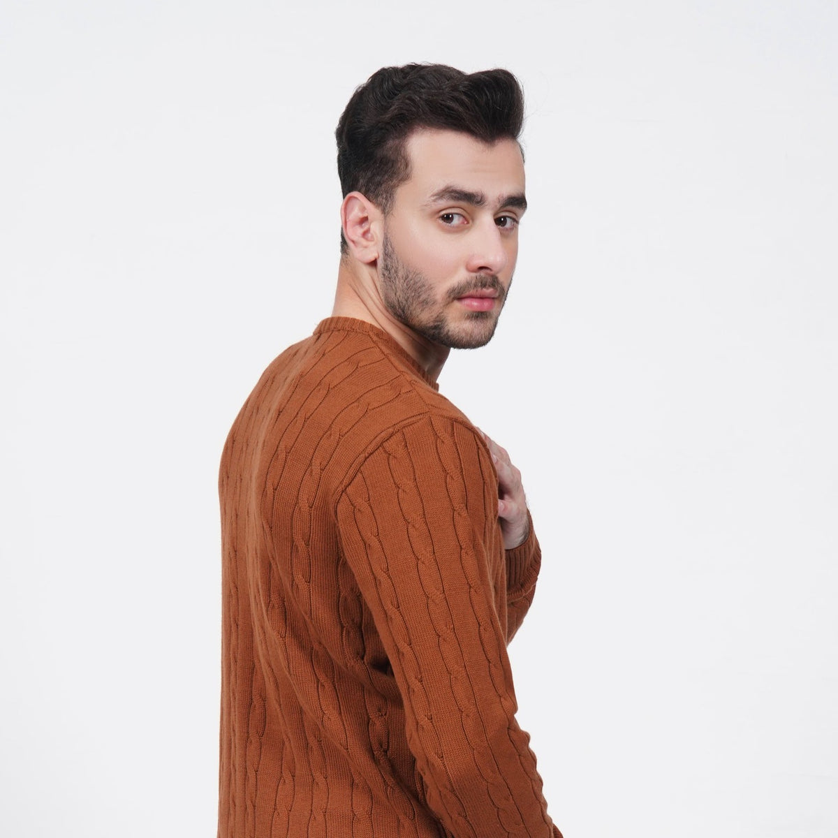 Rust Iconic Cable Knit – Surplus Clothing