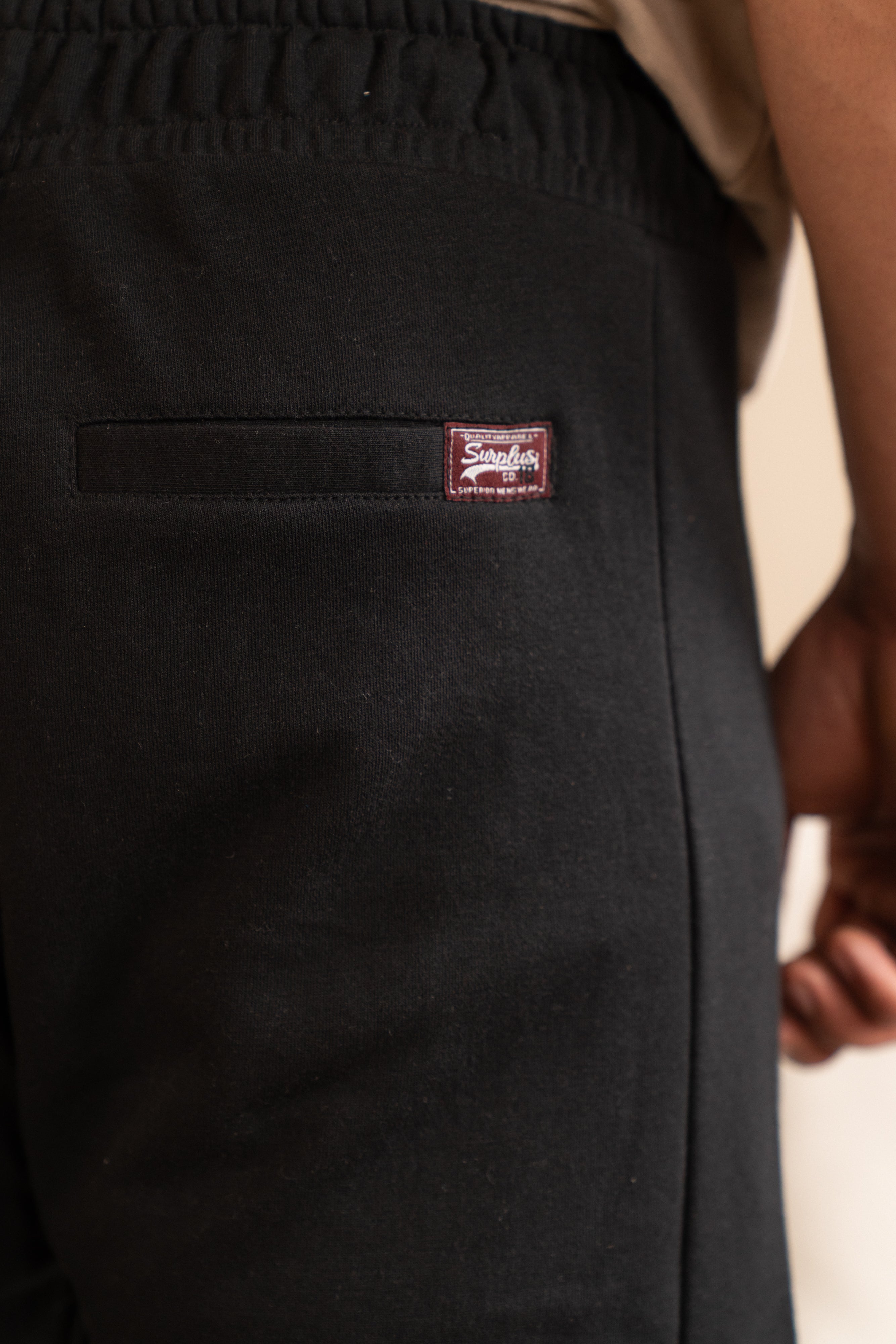 Black Terry  Shorts