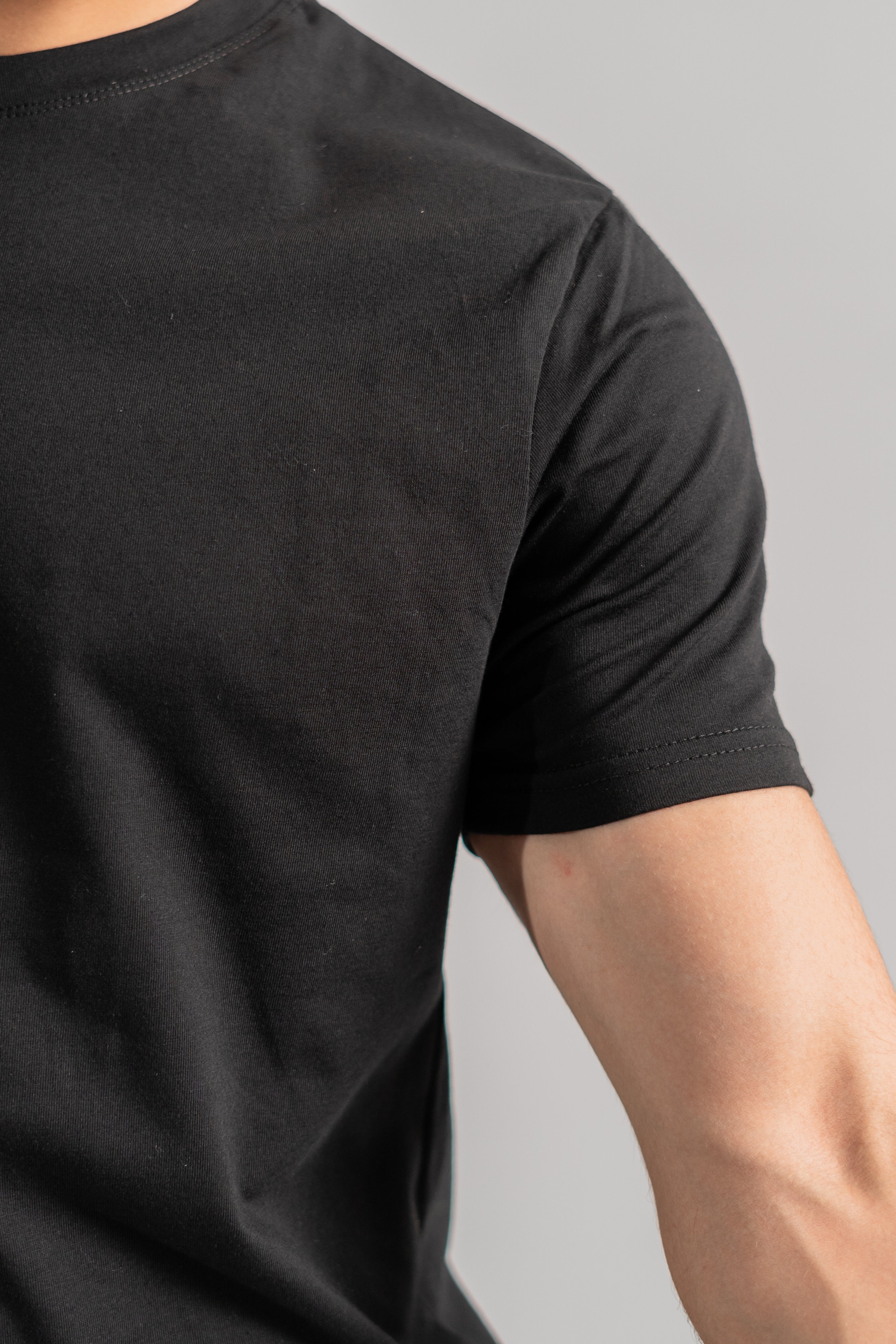 Black basic Lycra tshirt