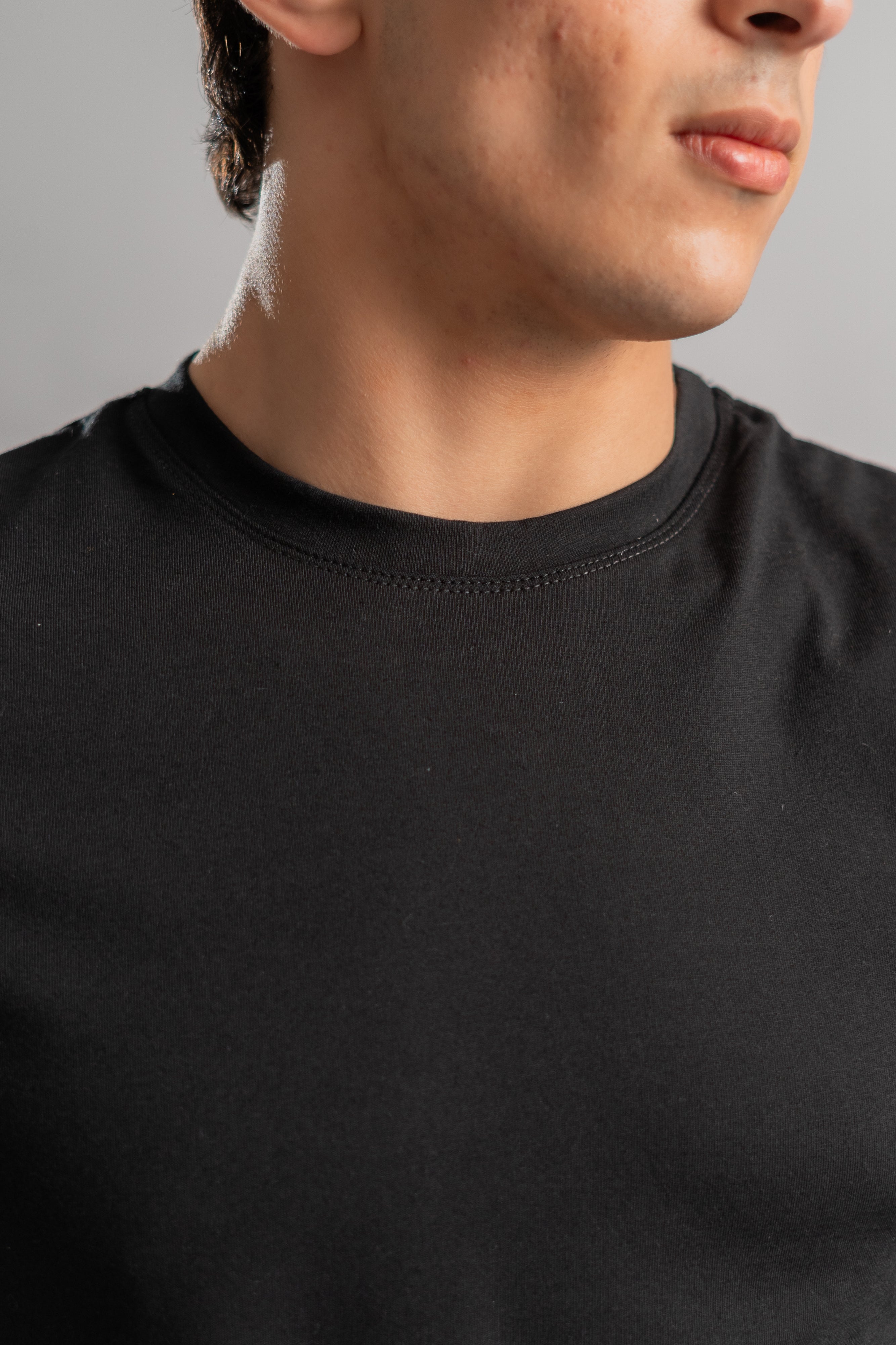 Black basic Lycra tshirt