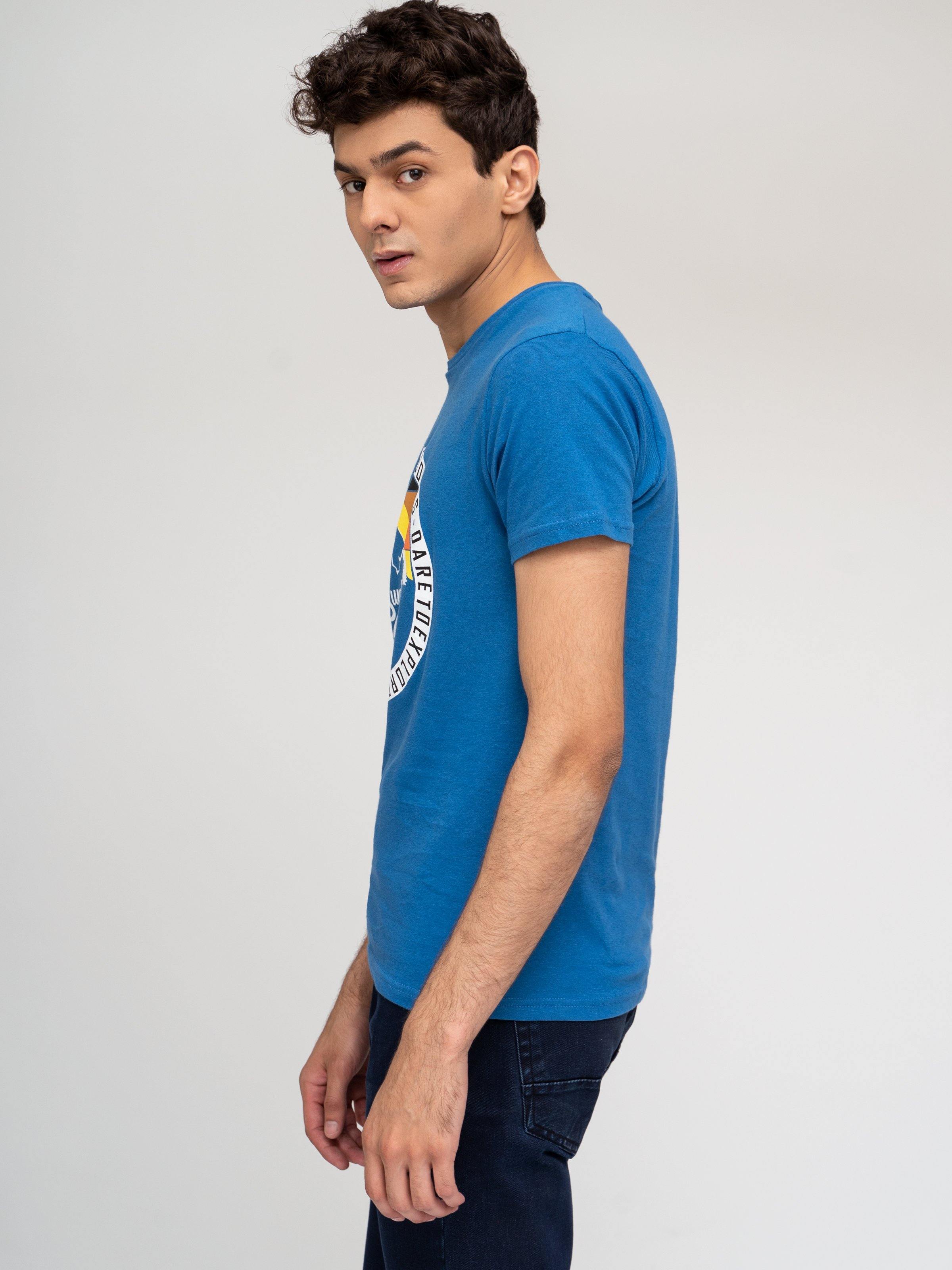 T SHIRT (GRAPHIC TEE) BLUE - Surplus Clothing