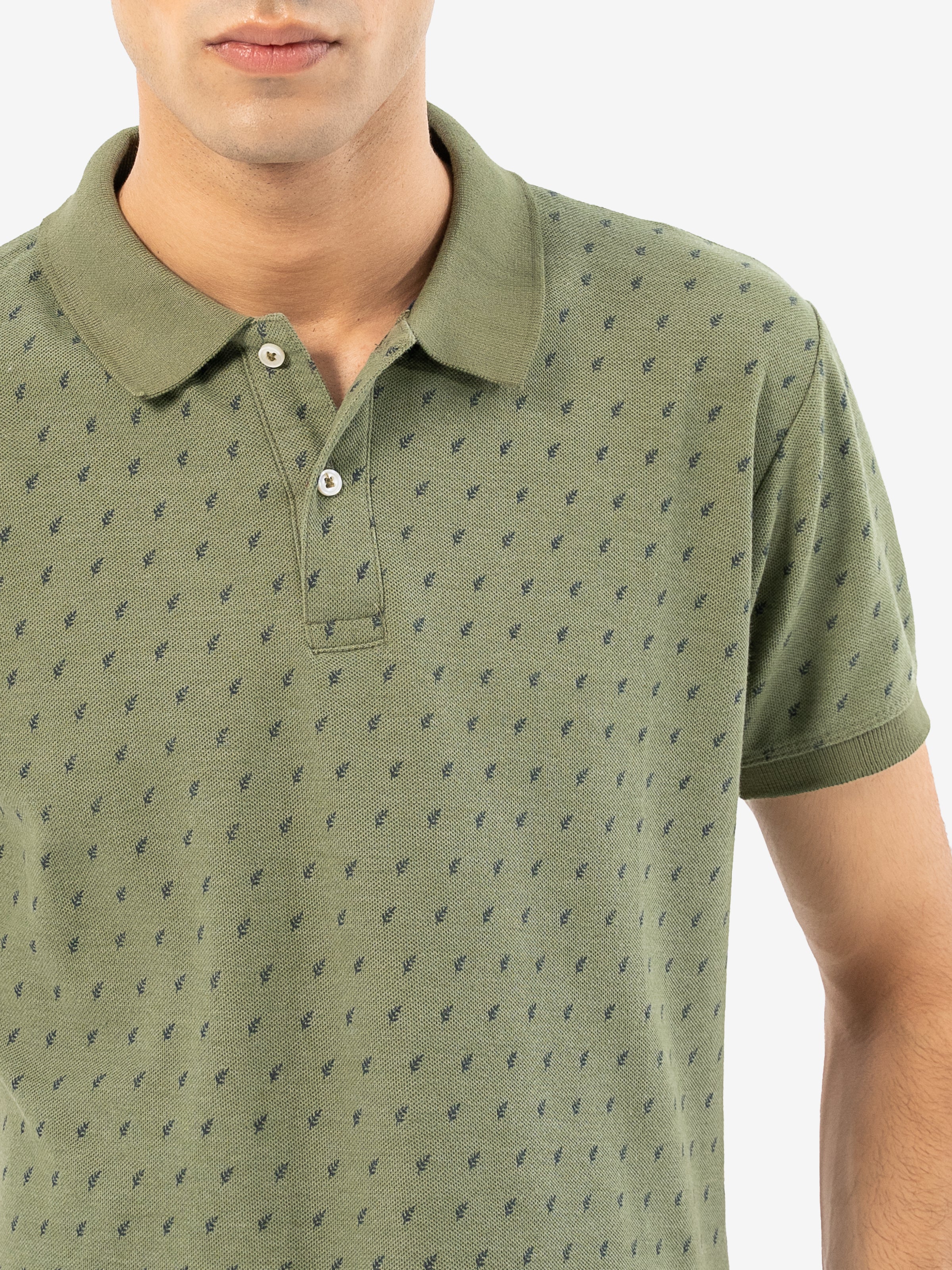 T SHIRT POLO OLIVE