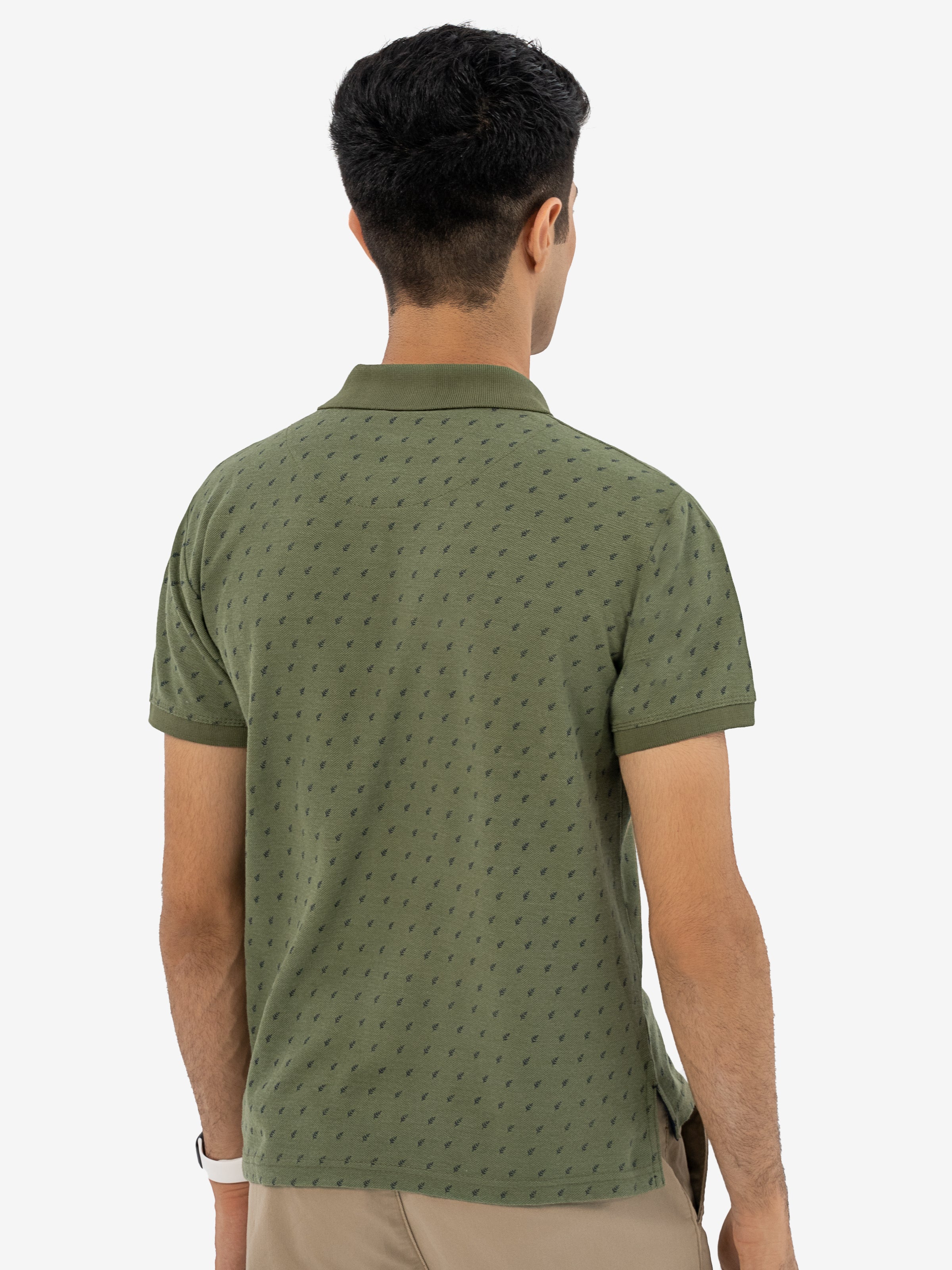 T SHIRT POLO OLIVE