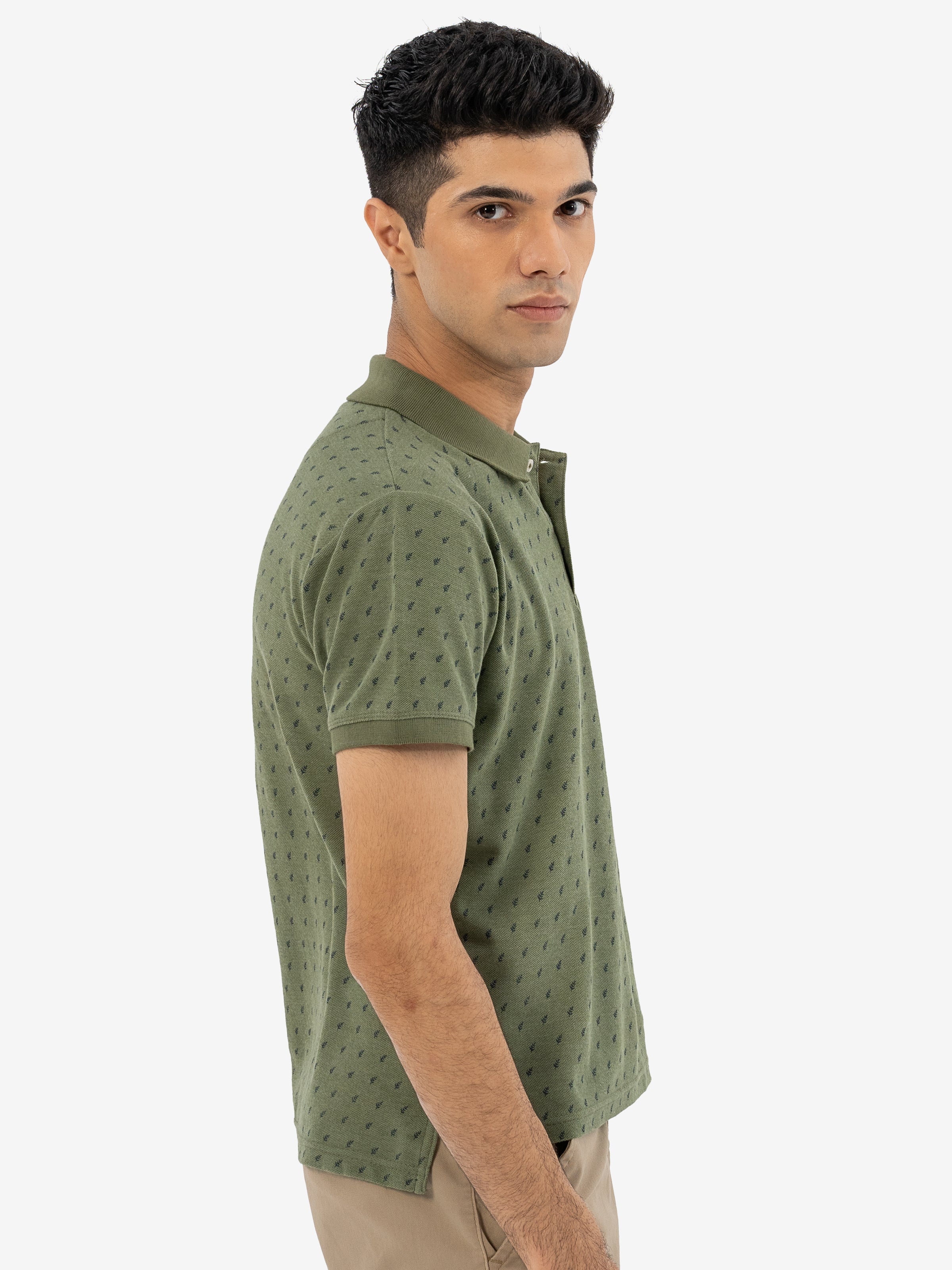 T SHIRT POLO OLIVE