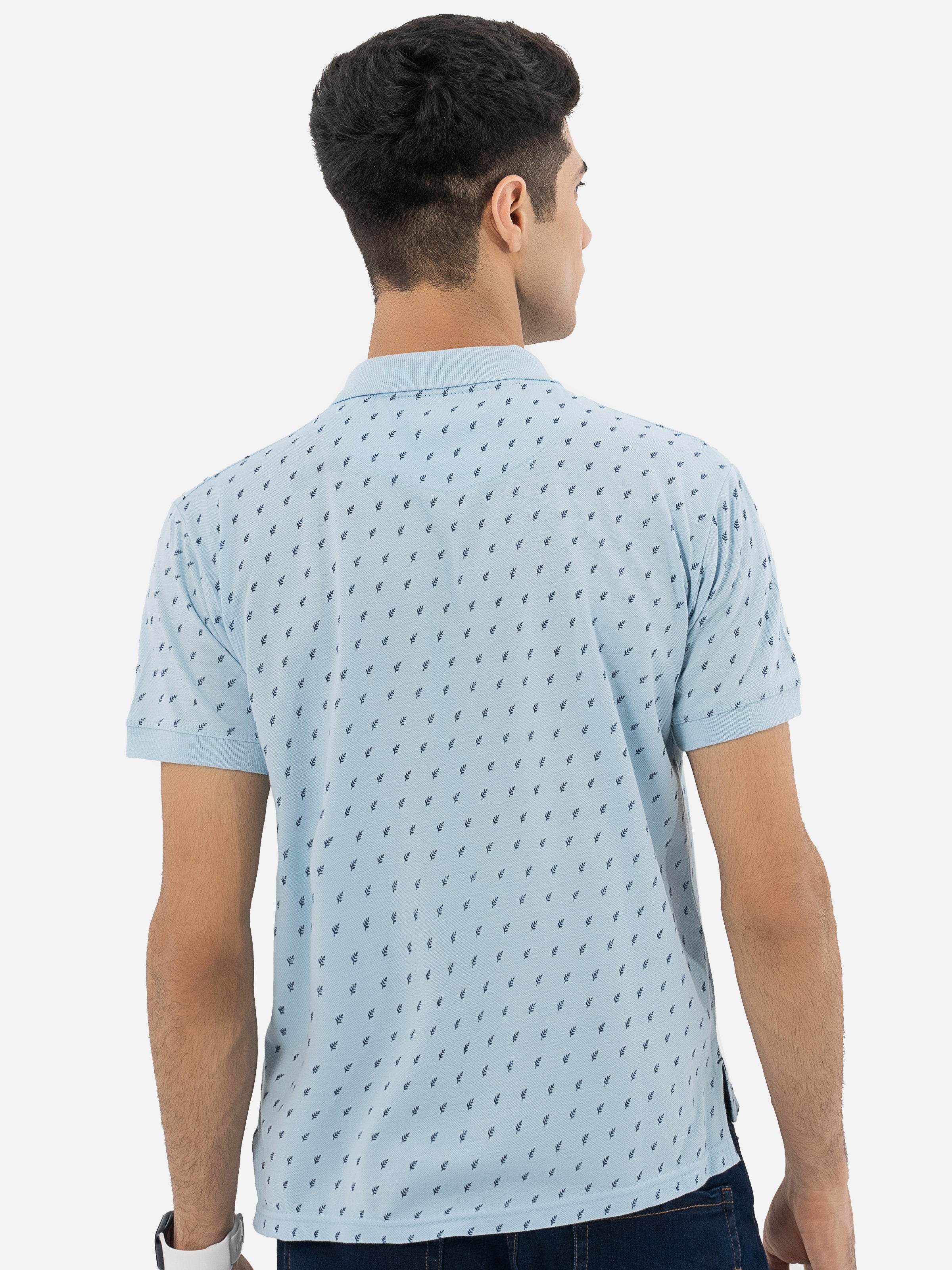 T SHIRT POLO AQUA
