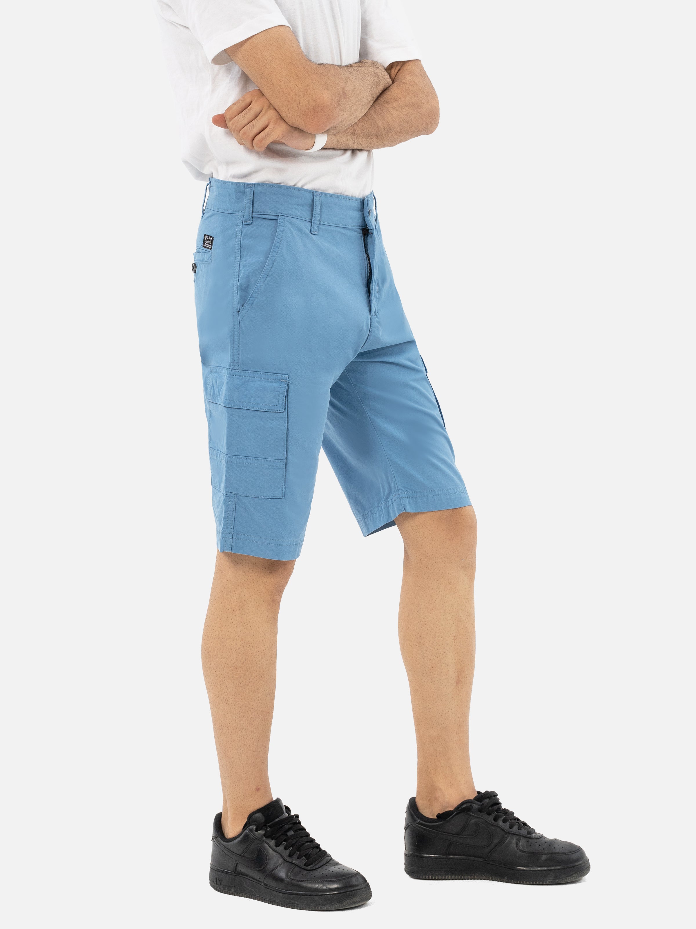 CASUAL SHORTS SMART FIT SKY BLUE