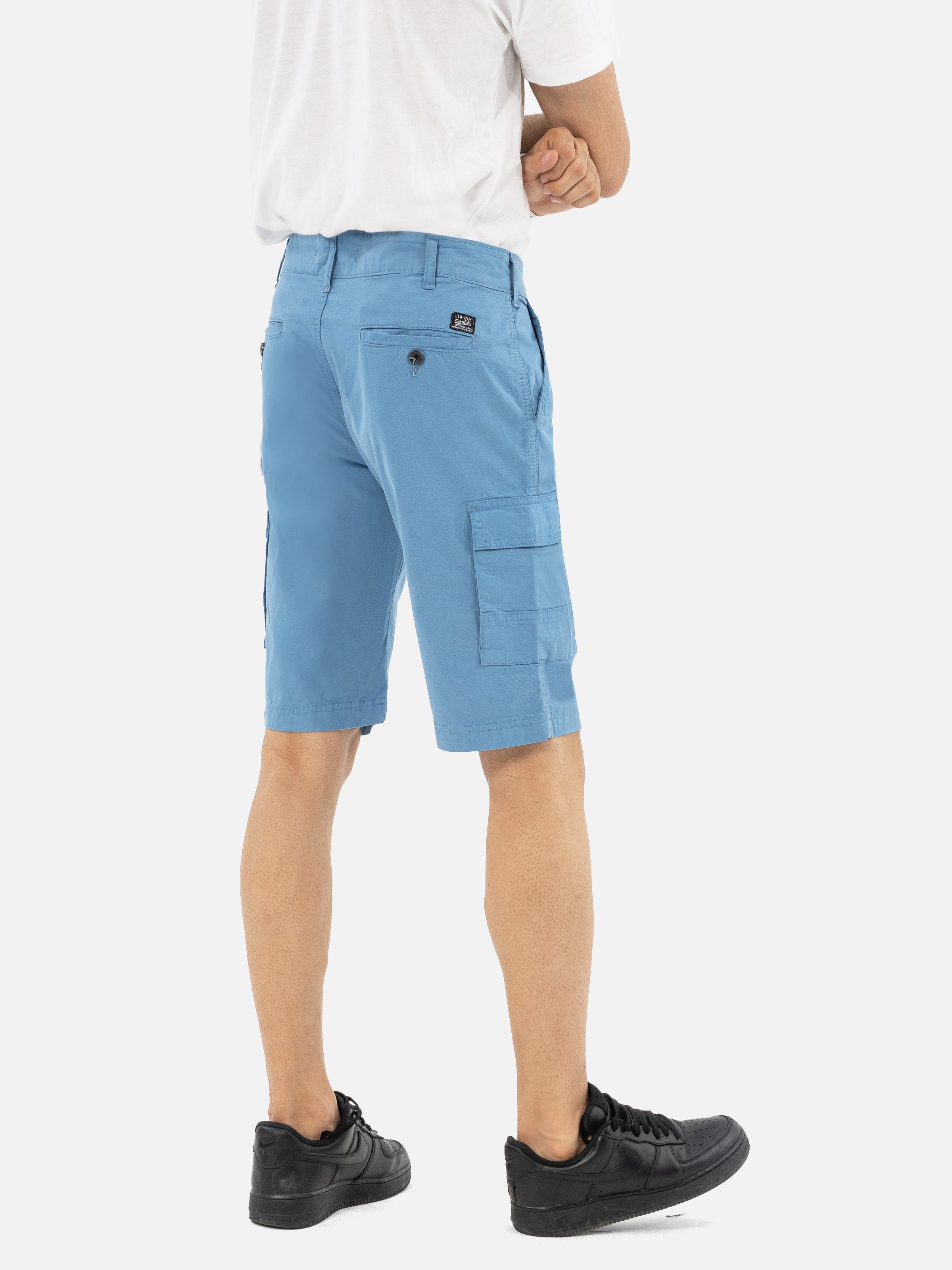 CASUAL SHORTS SMART FIT SKY BLUE