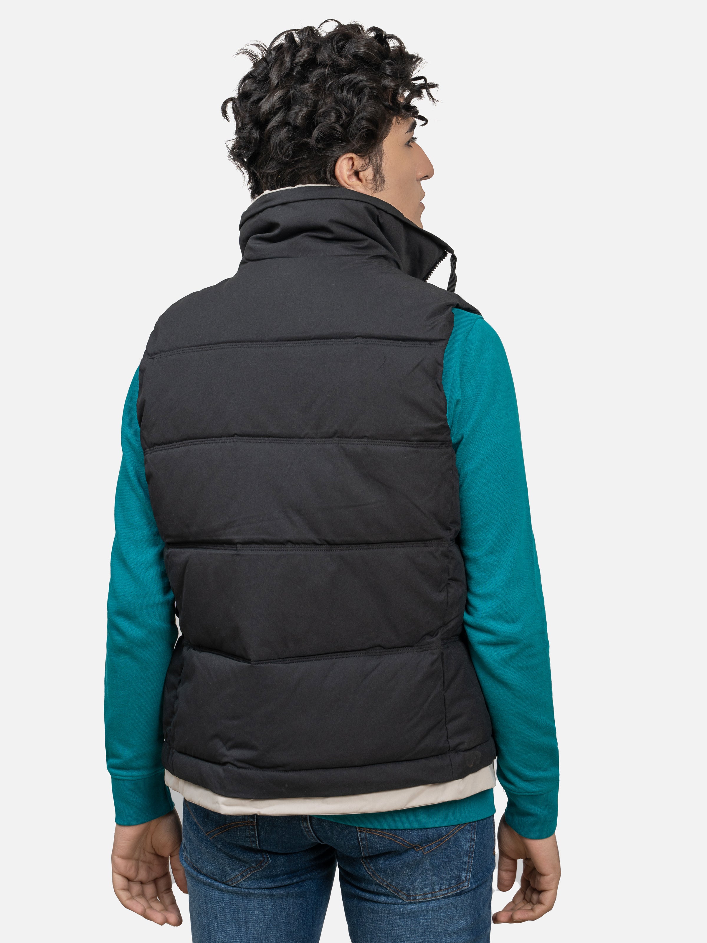 JACKET SLEEVELESS BLACK