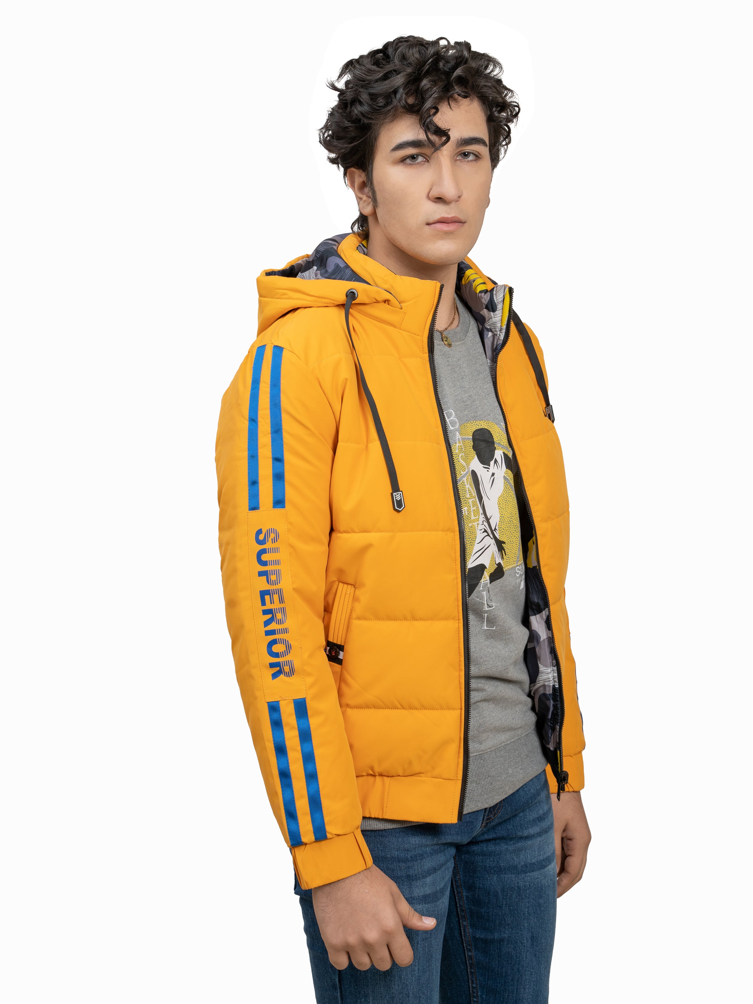 JACKET FULL SLEEVES YELLOW