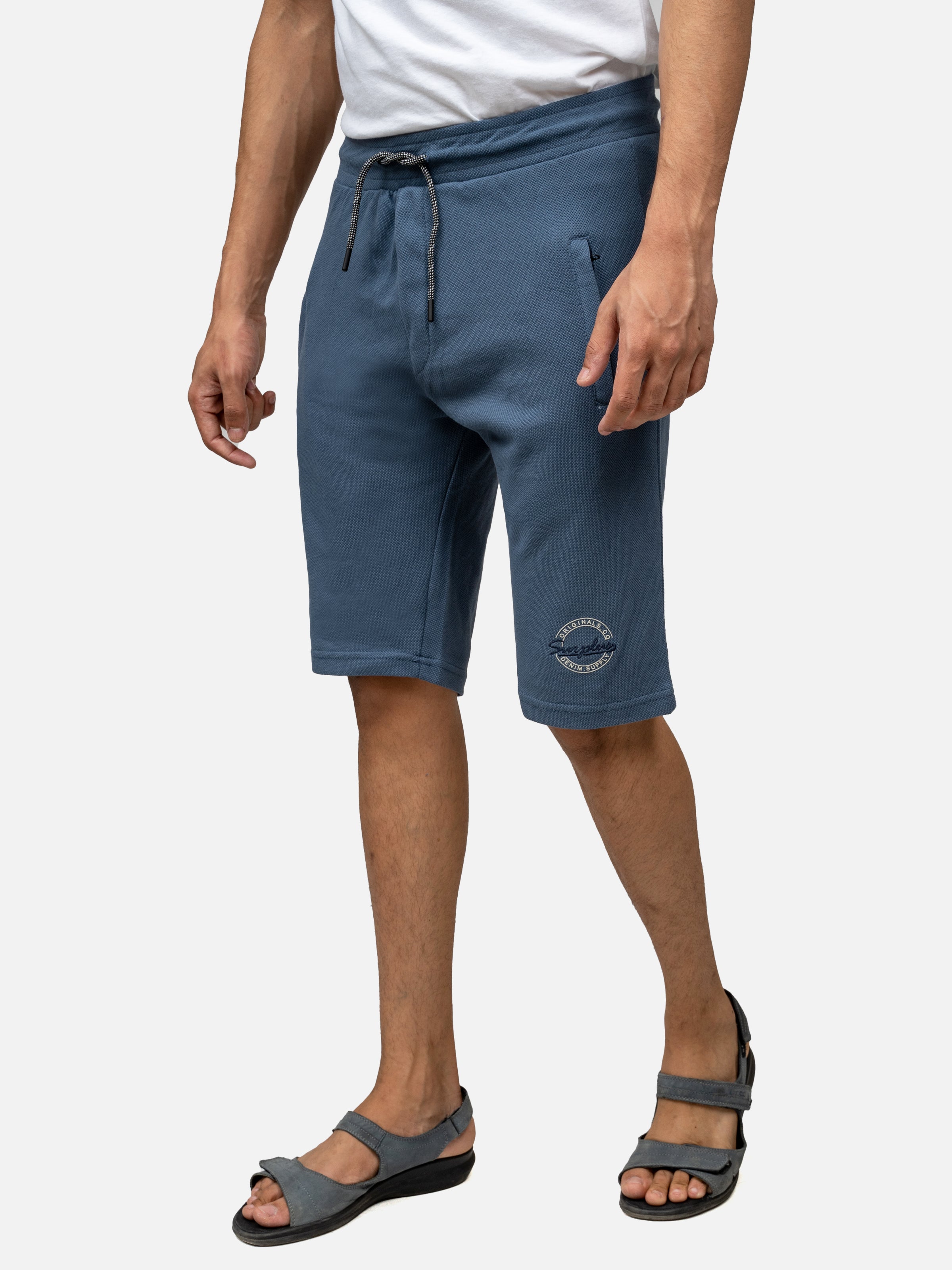 KNIT SHORT SMART FIT SEA GREY