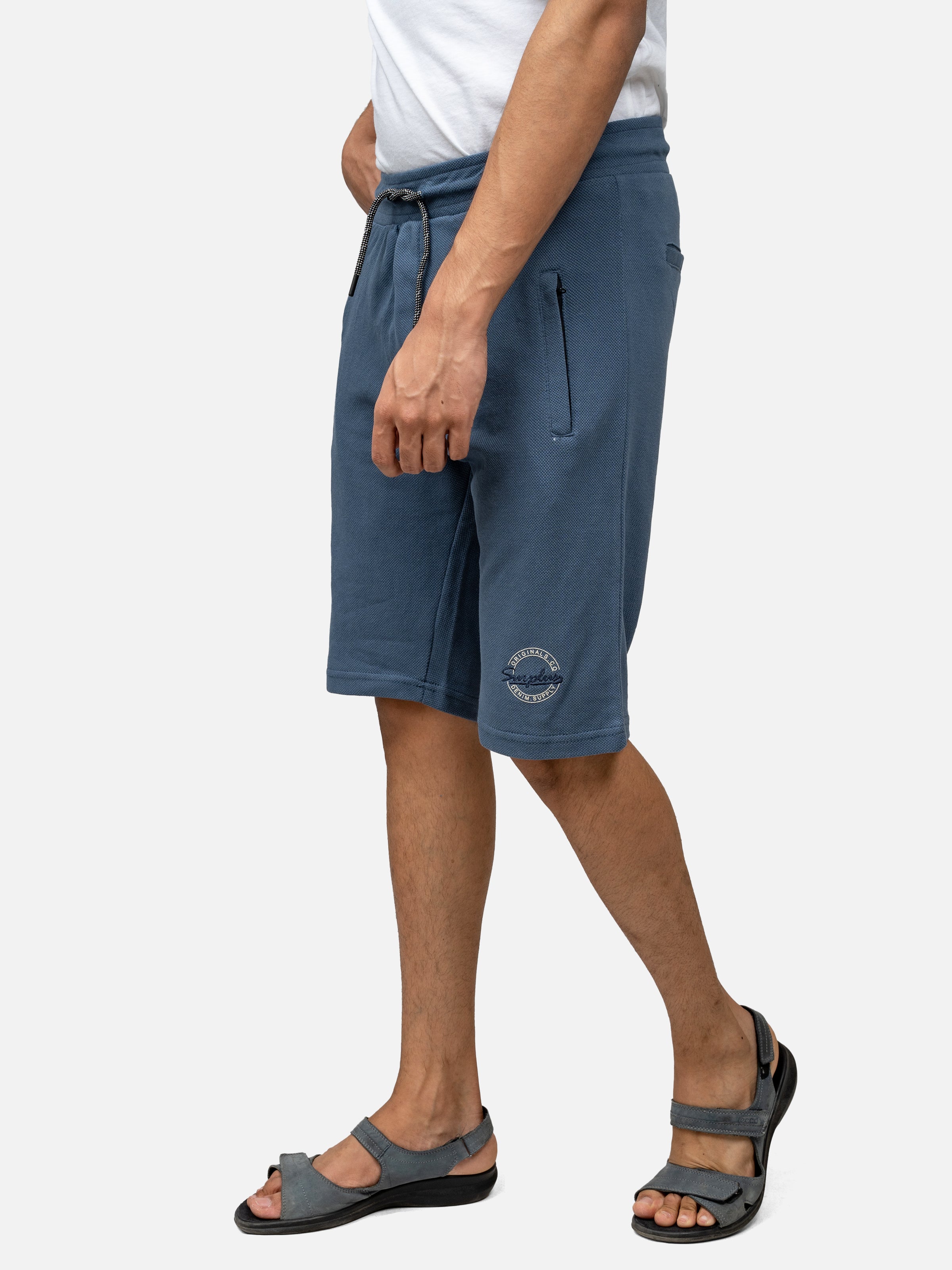 KNIT SHORT SMART FIT SEA GREY