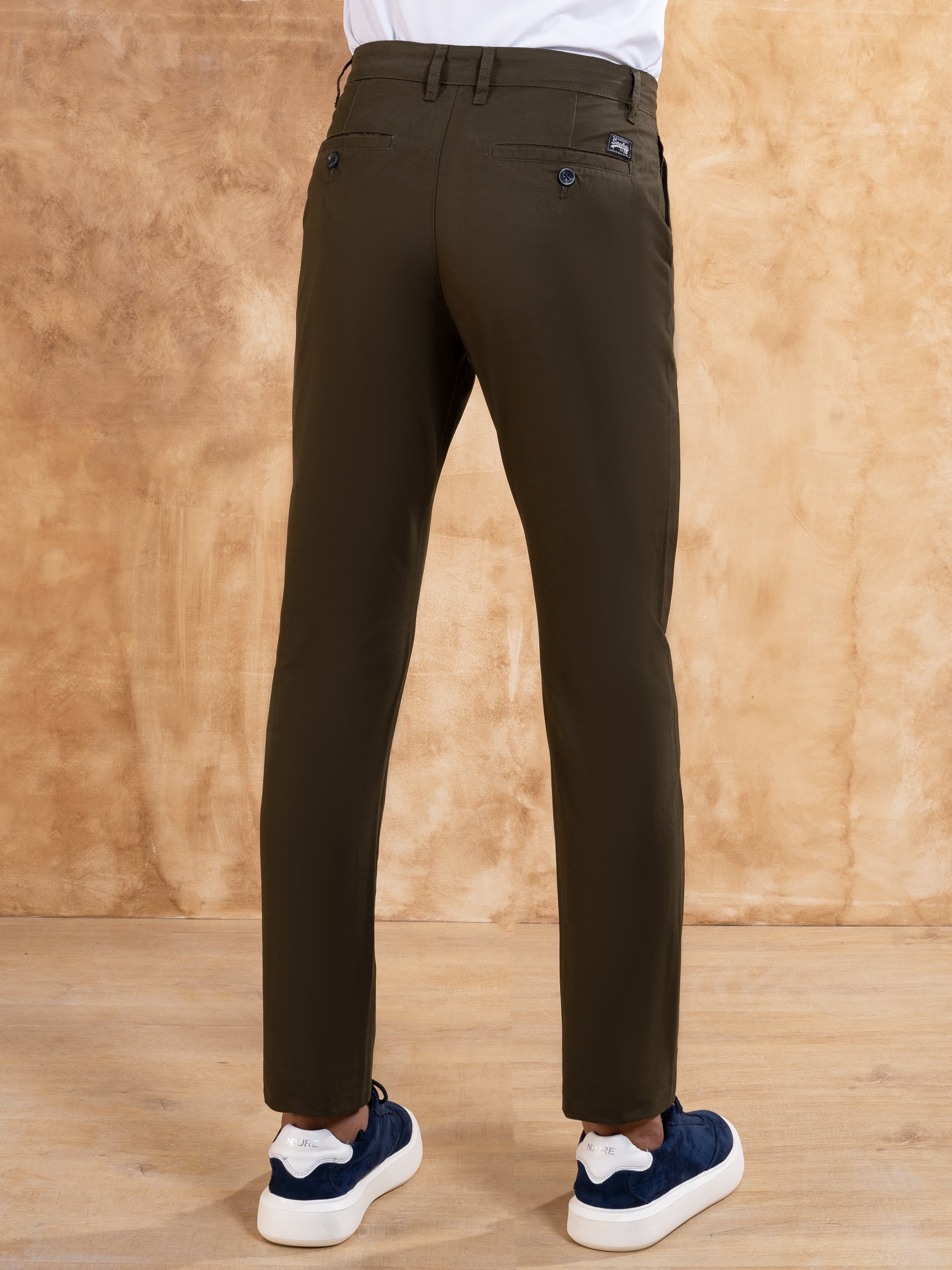 CASUAL PANT CROSS POCKET OLIVE