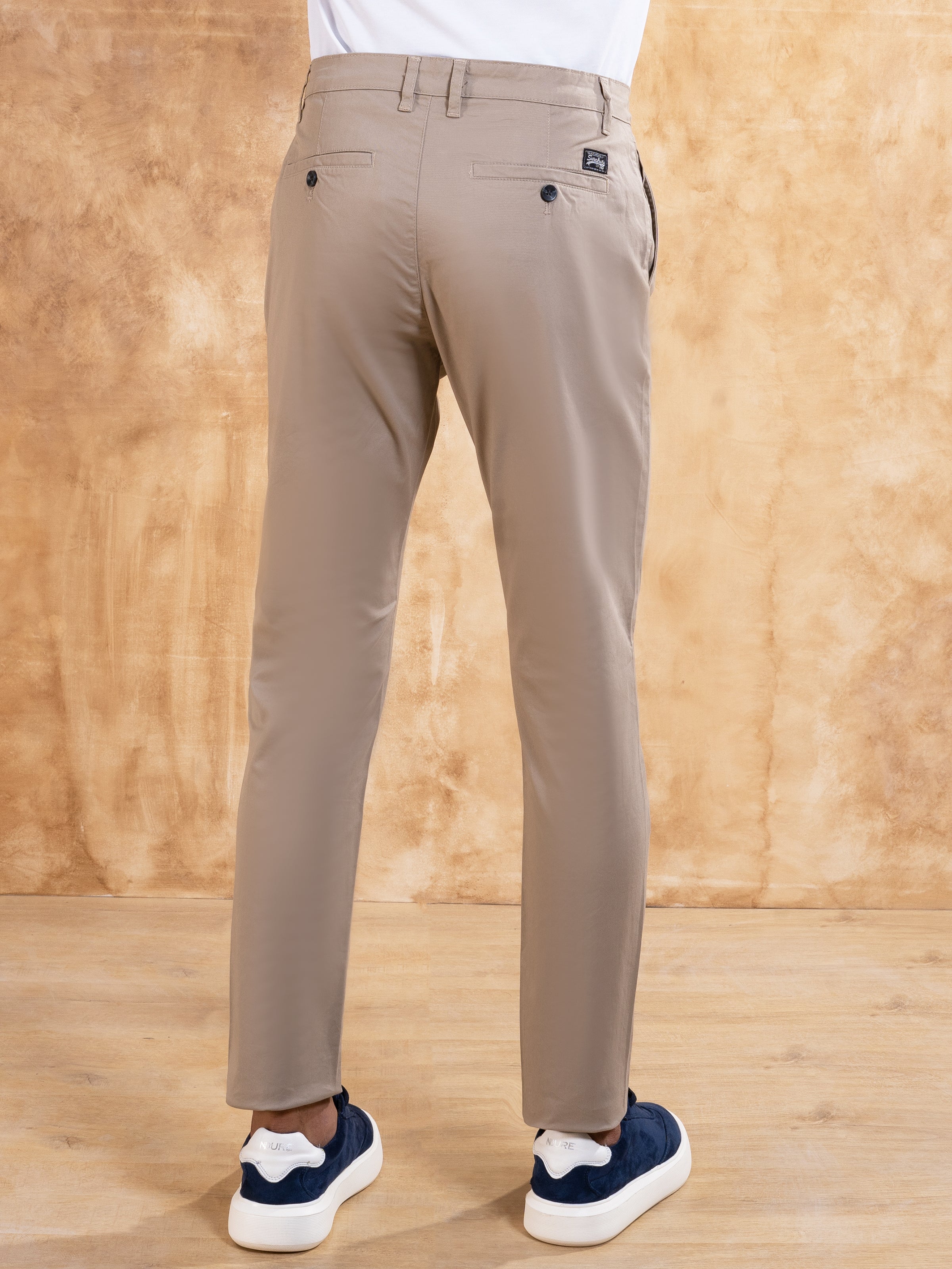 CASUAL PANT CROSS POCKET LIGHT KHAKI
