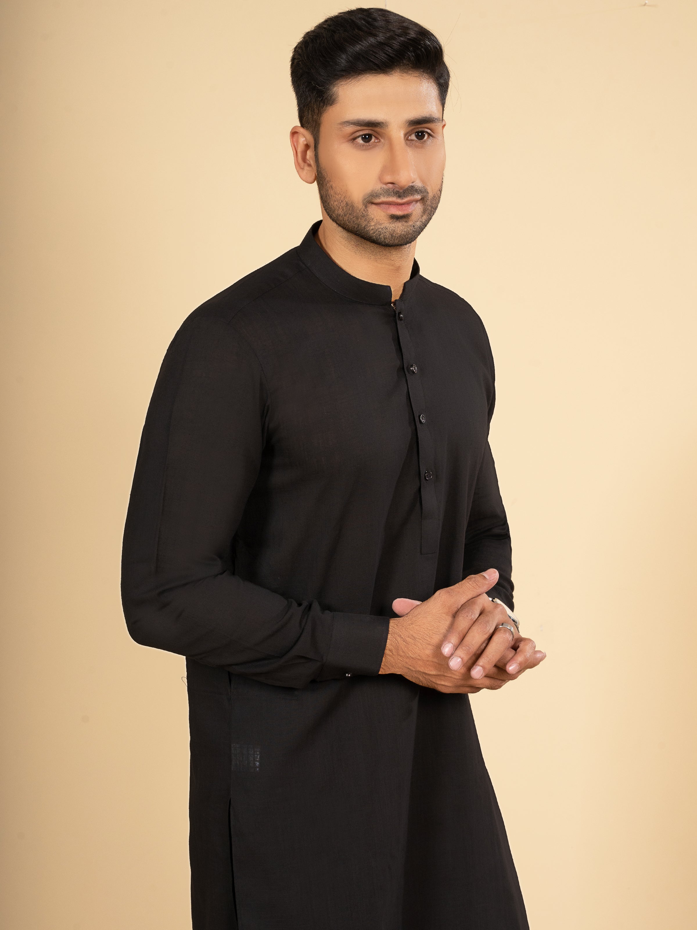 KURTA PAJAMA BLACK