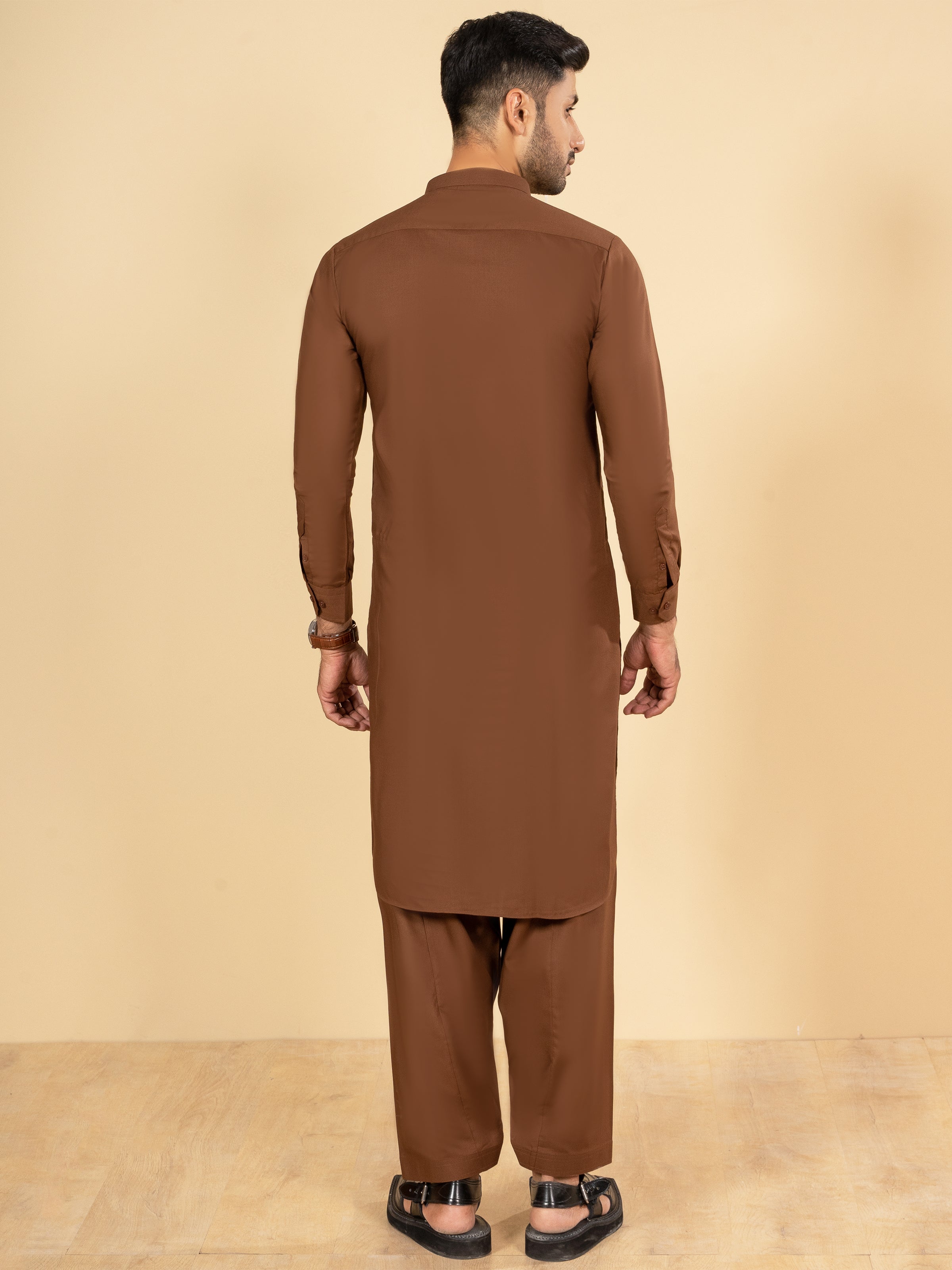SHALWAR KAMEEZ BAN COLLAR RUST