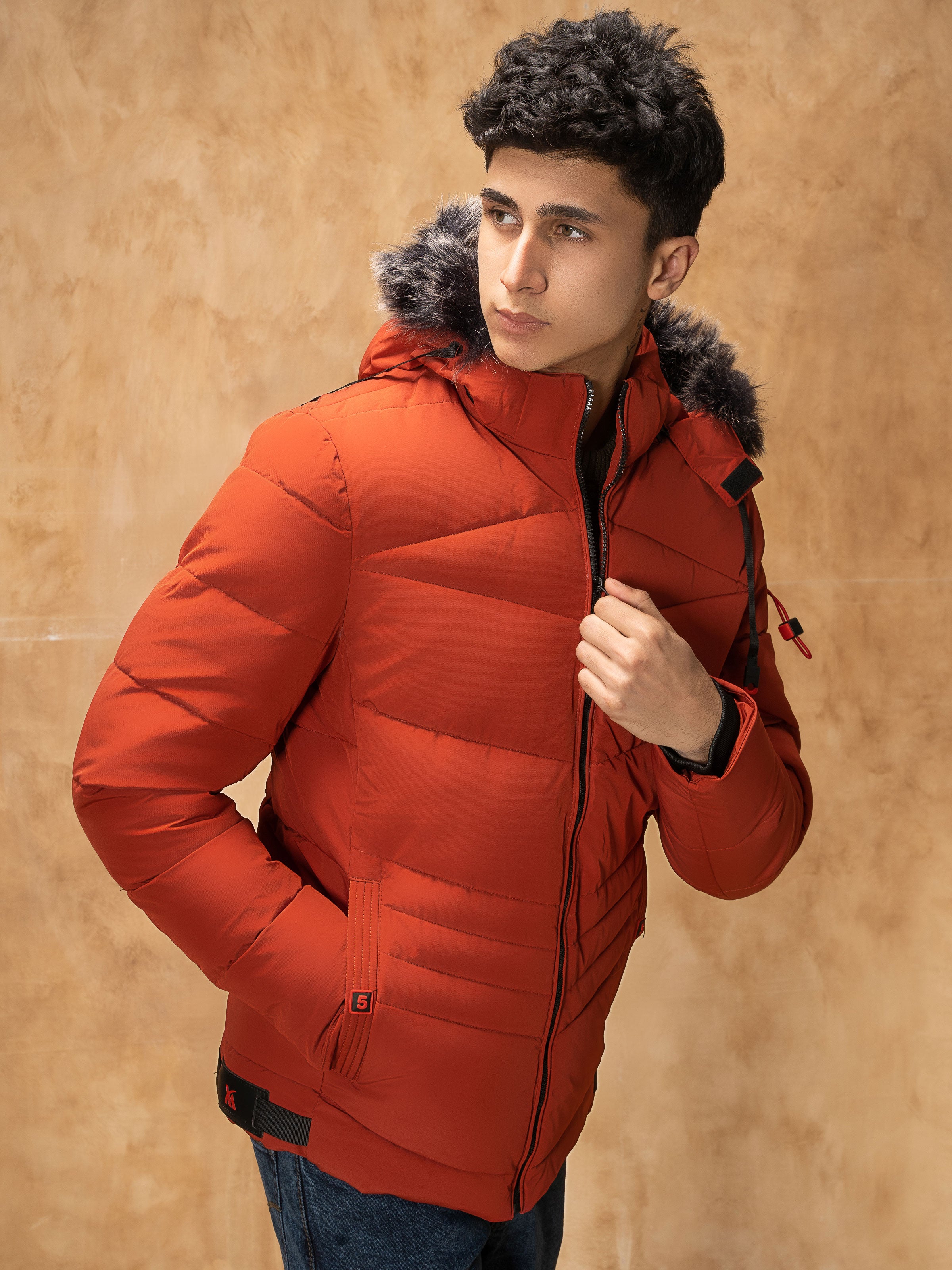 JACKET FULL SLEEVE RUST