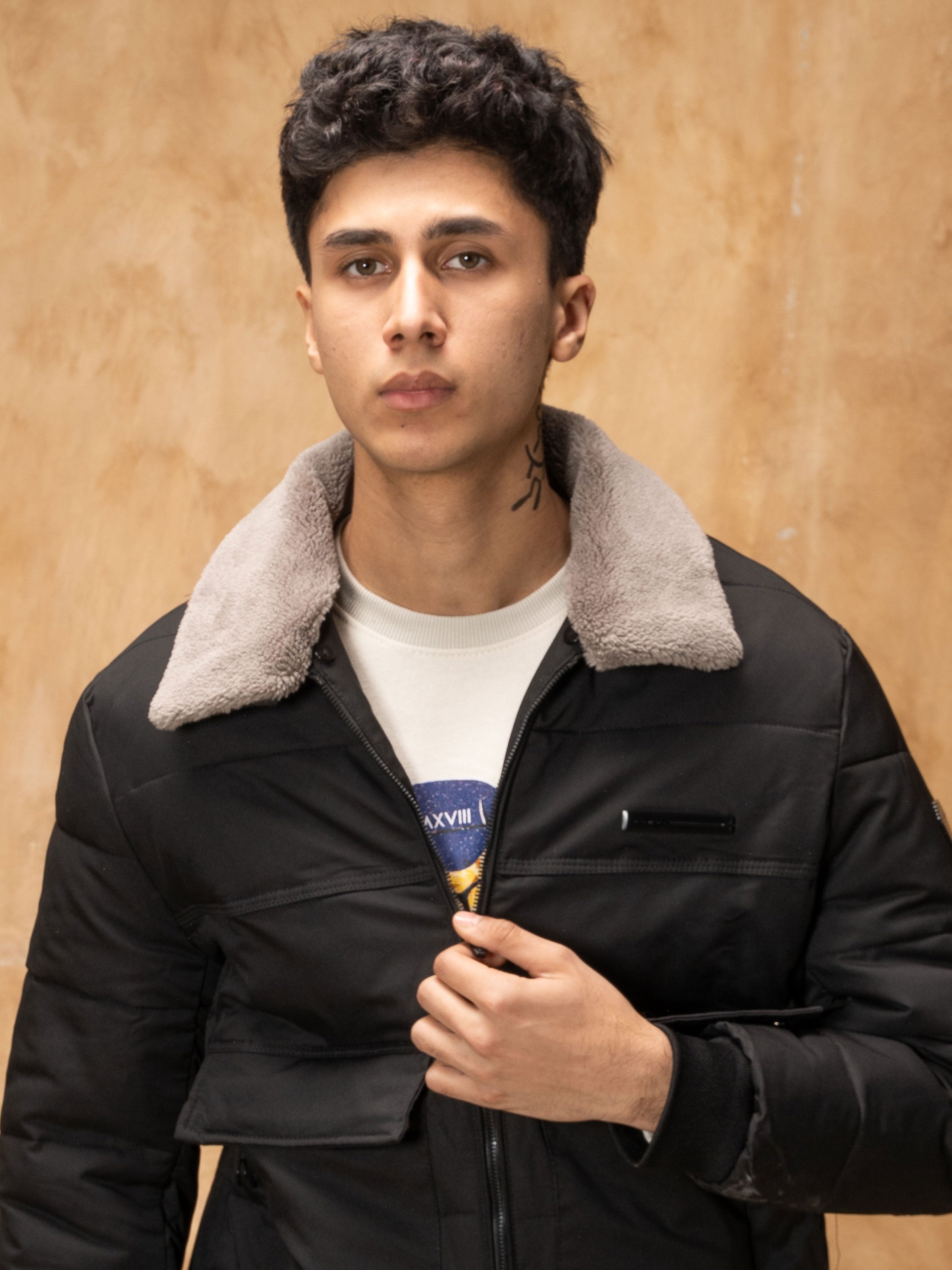 JACKET FULL SLEEVE BLACK
