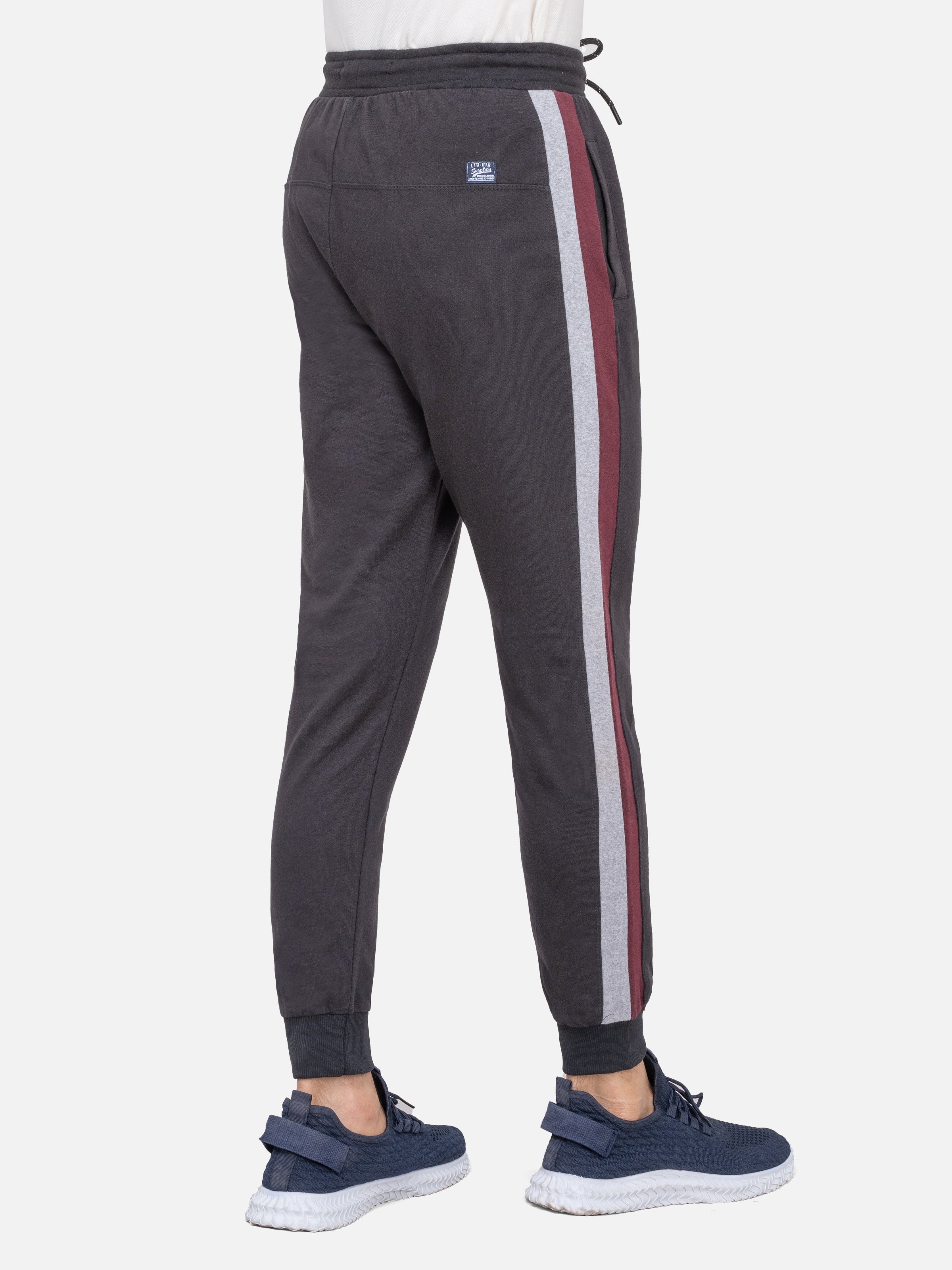 KNIT TROUSER RIB BOTTOM BLACK