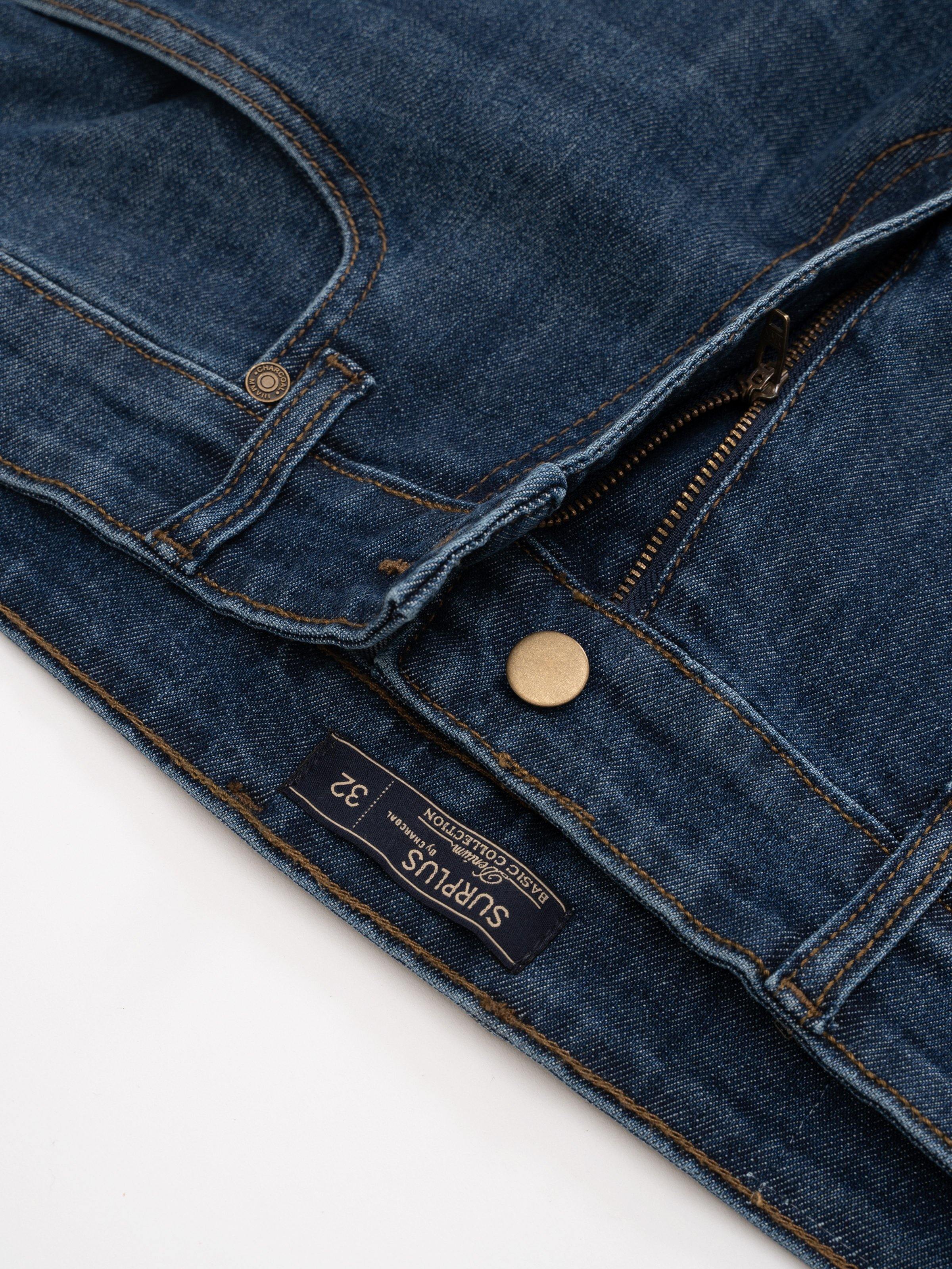 JEANS SLIM FIT MID BLUE - Surplus Clothing