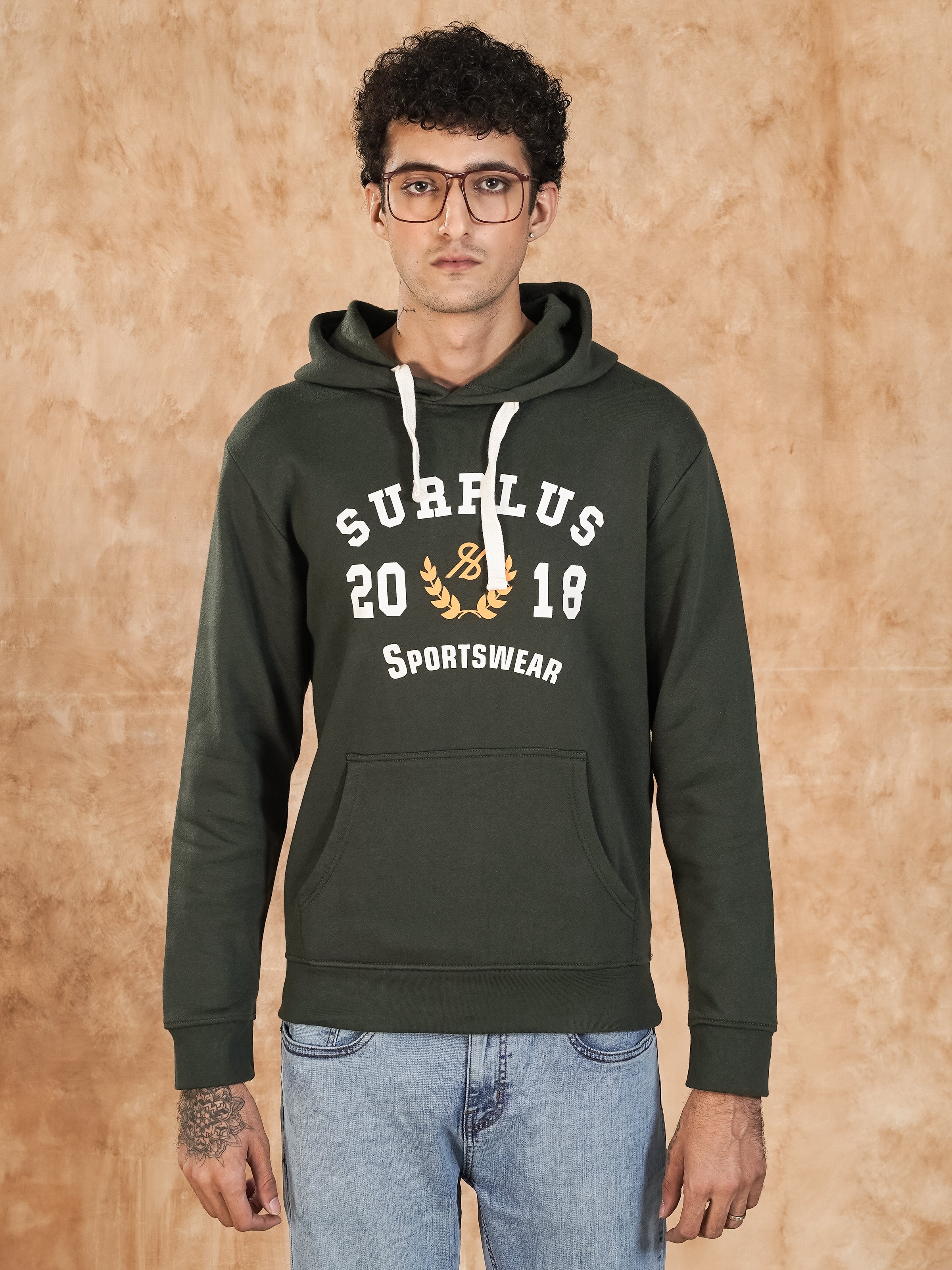 GRAPHIC HOODIE GREEN