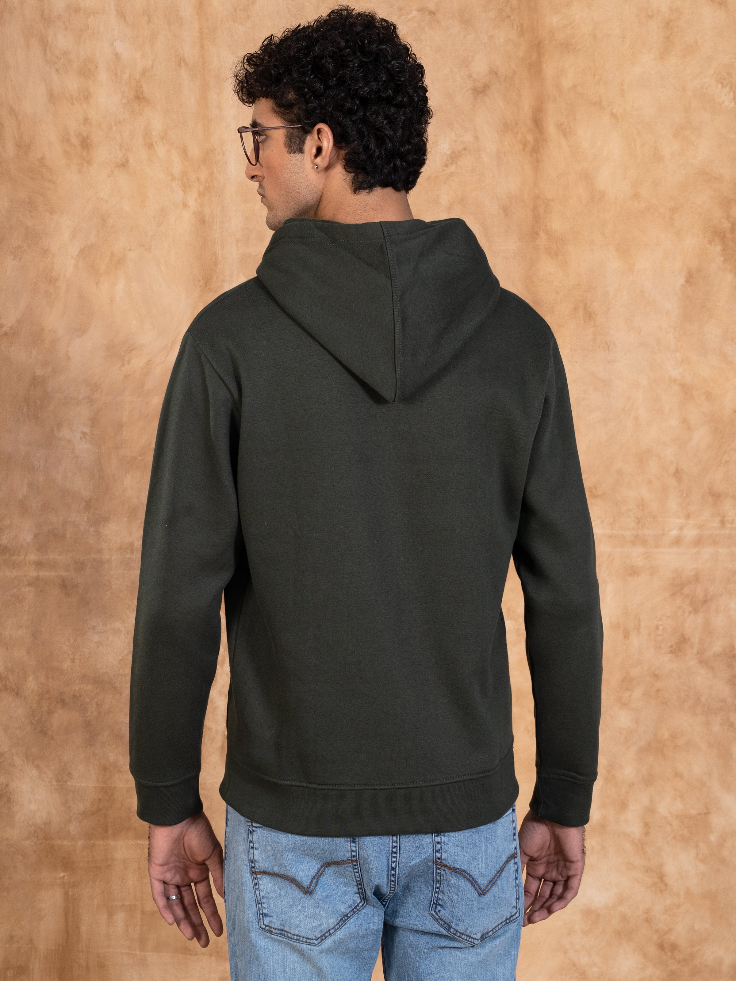 GRAPHIC HOODIE GREEN