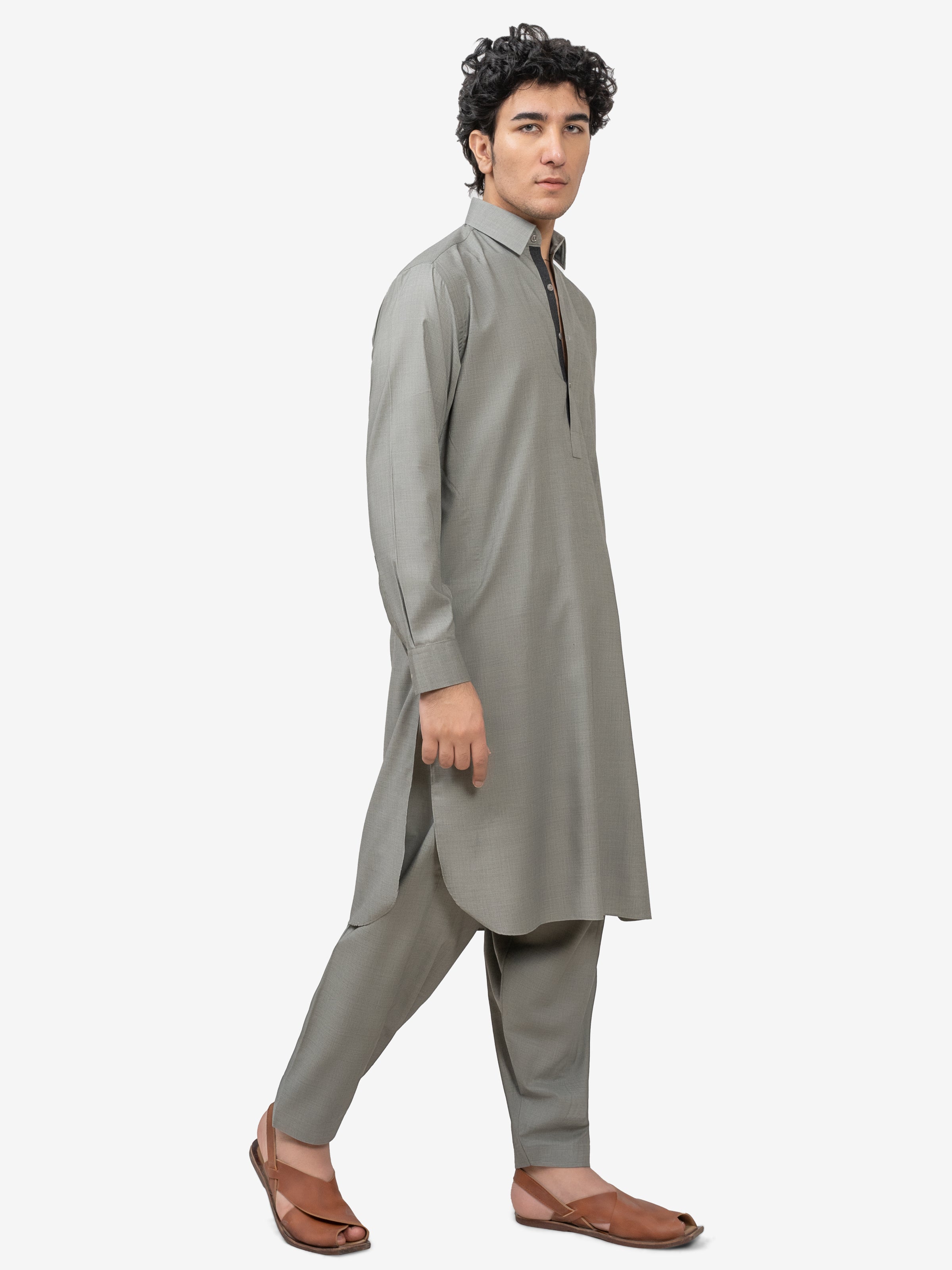 SHALWAR KAMEEZ GREY