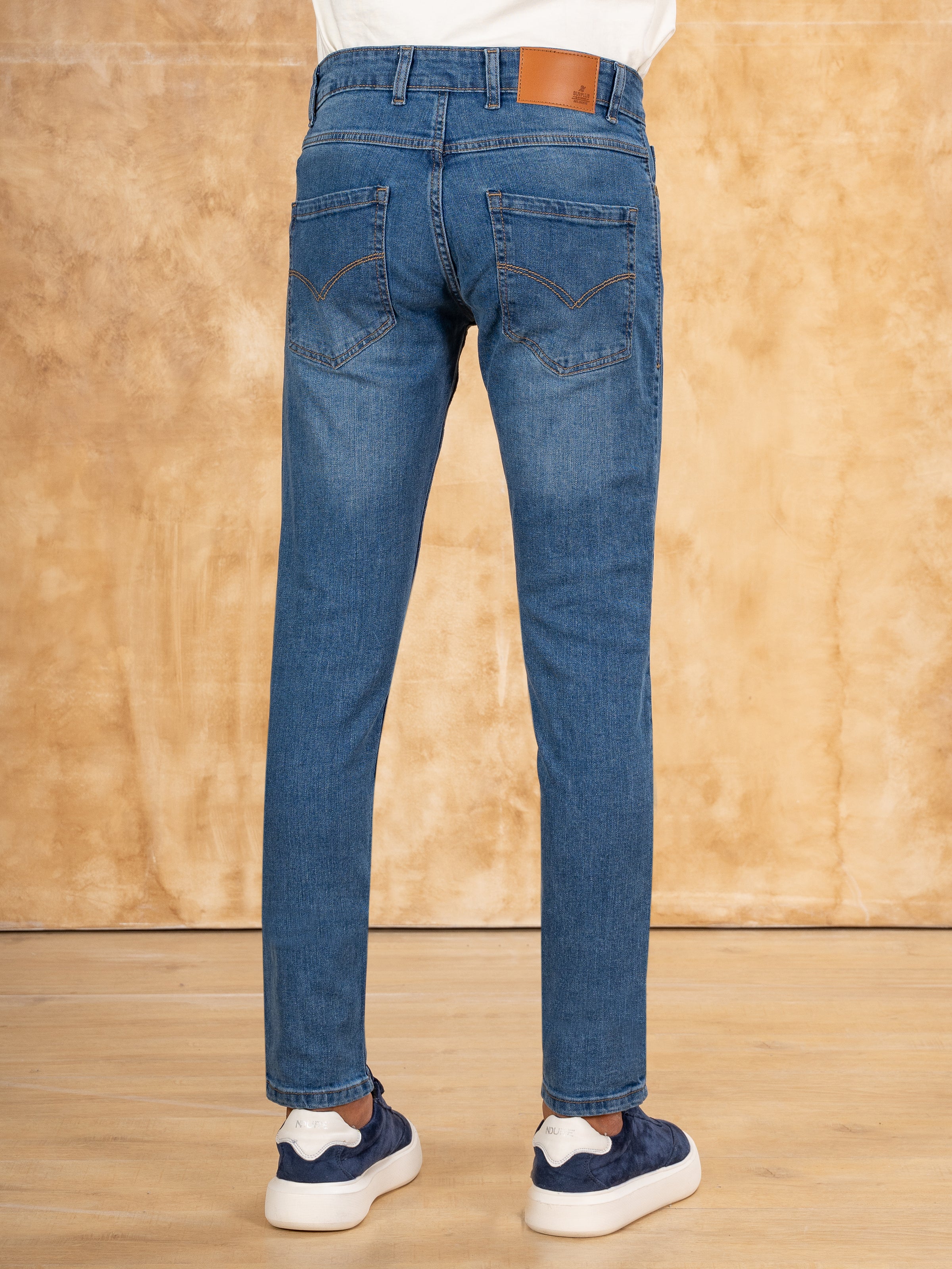 SKINNY FIT JEANS LIGHT BLUE