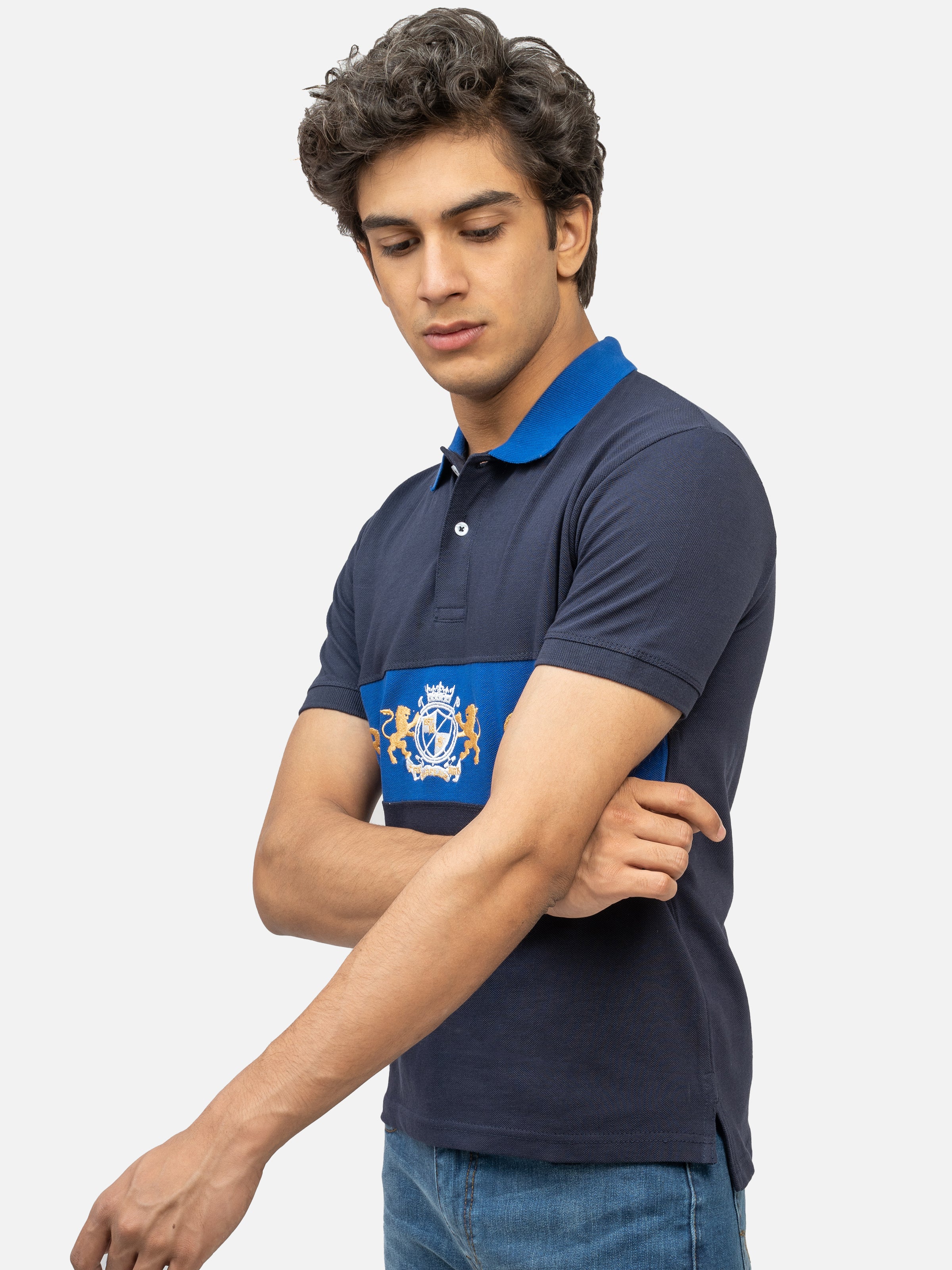 T SHIRT POLO NAVY