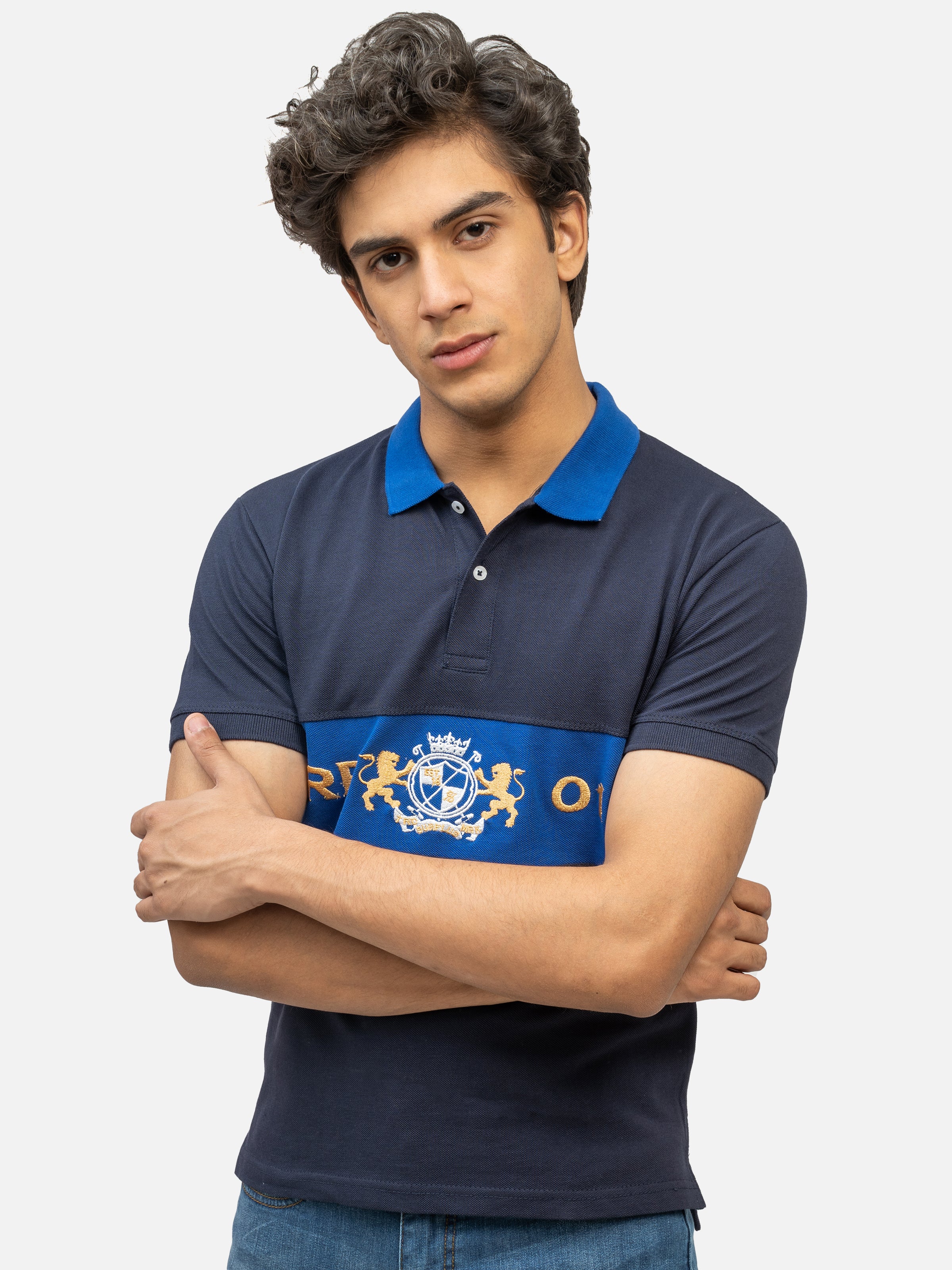 T SHIRT POLO NAVY