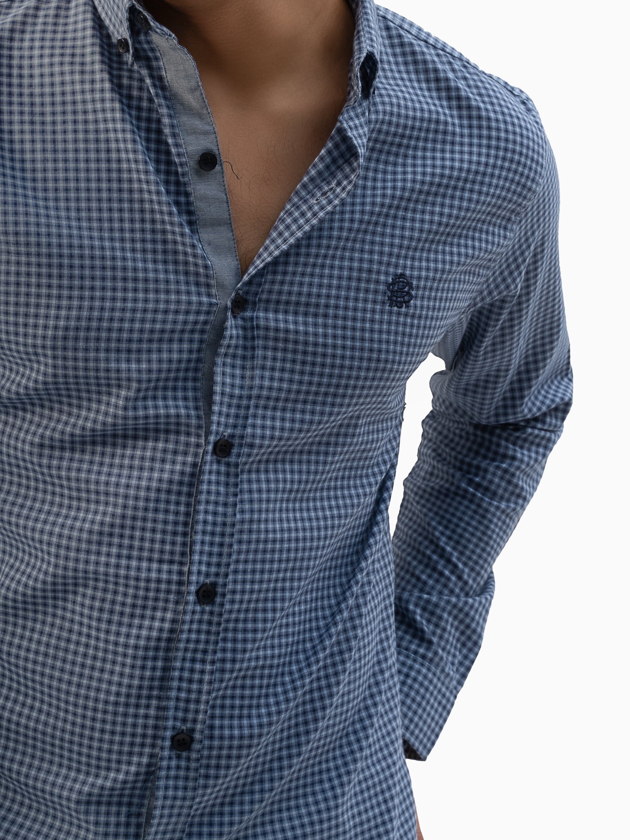 CASUAL SHIRT SMART FIT BLUE