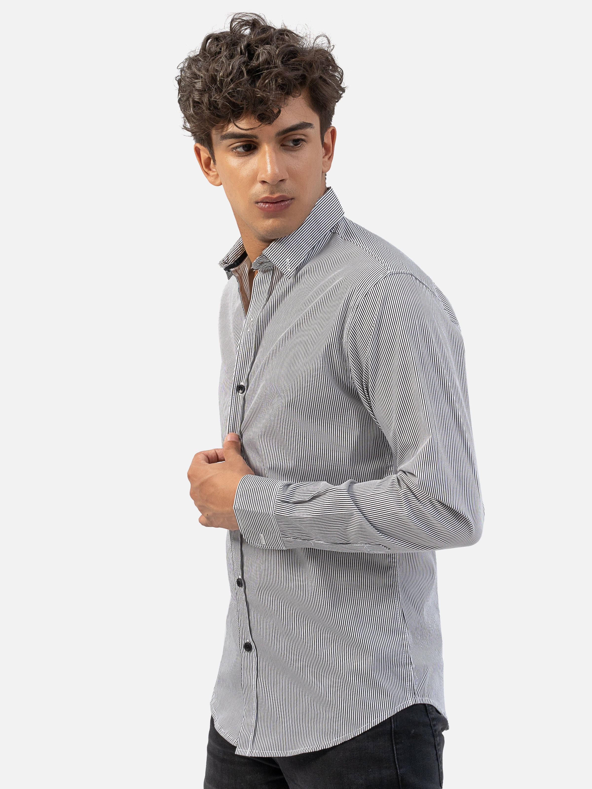 CASUAL SHIRT SMART FIT WHITE
