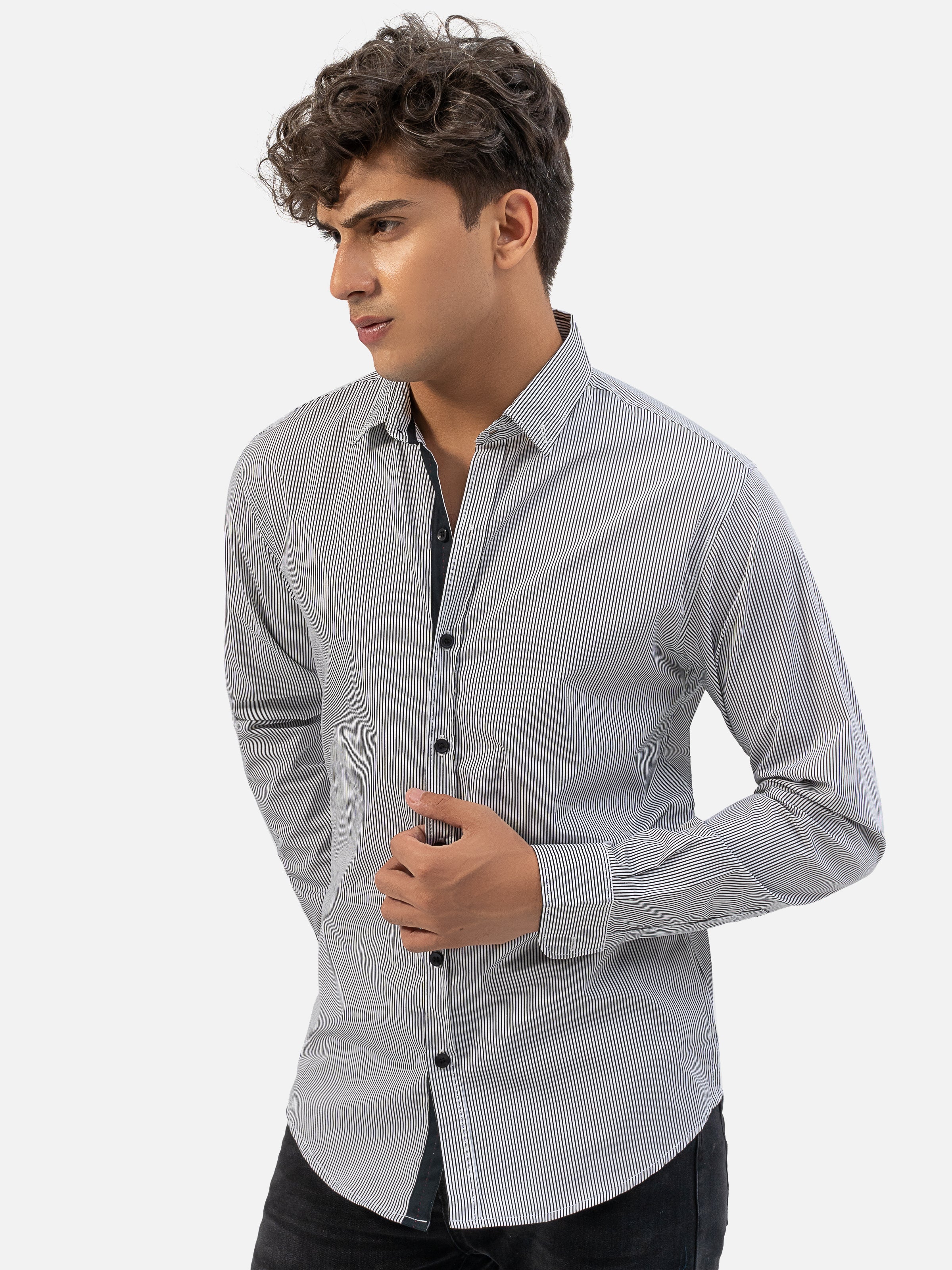 CASUAL SHIRT SMART FIT WHITE