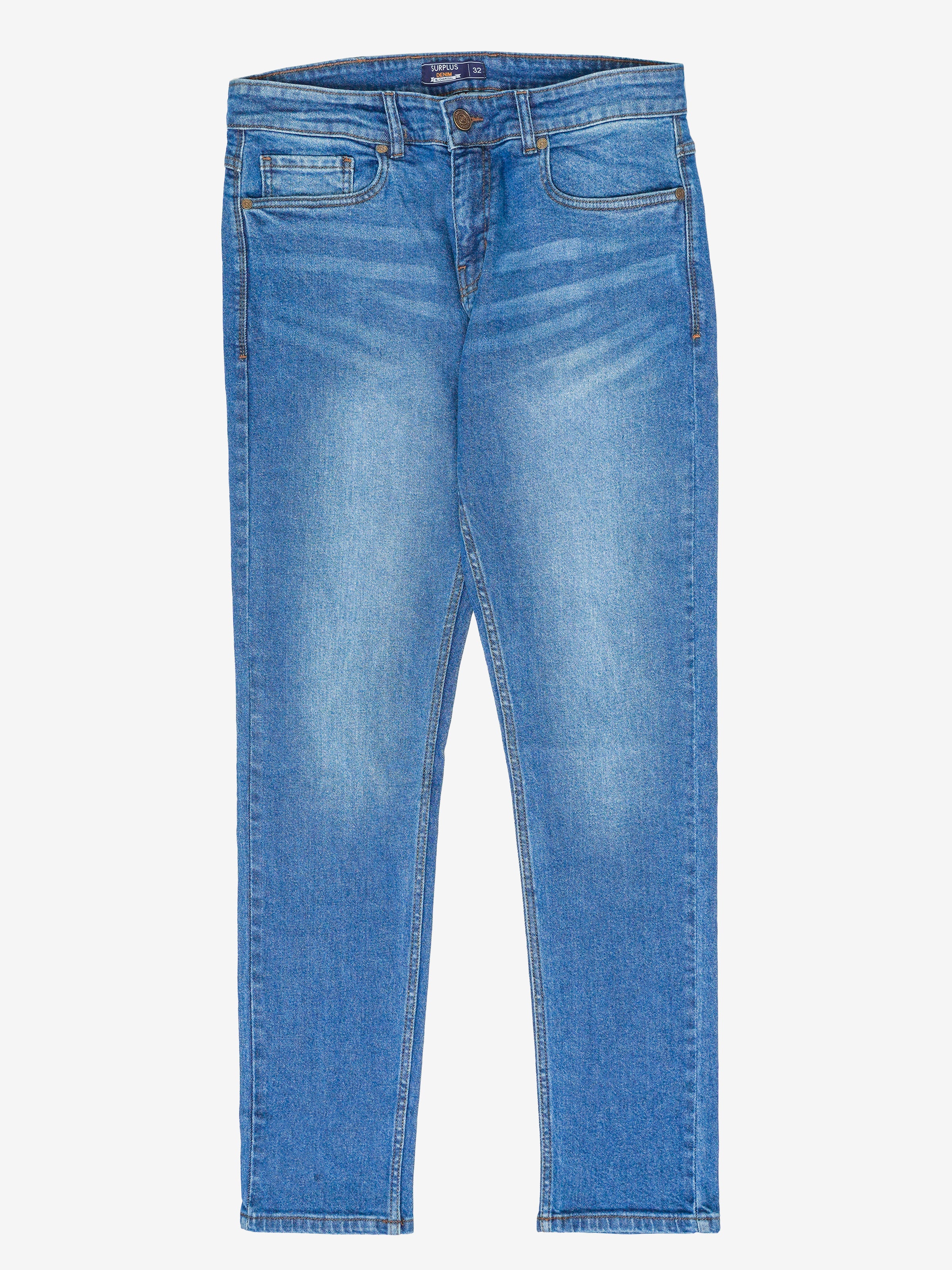 JEANS SLIM FIT MID BLUE