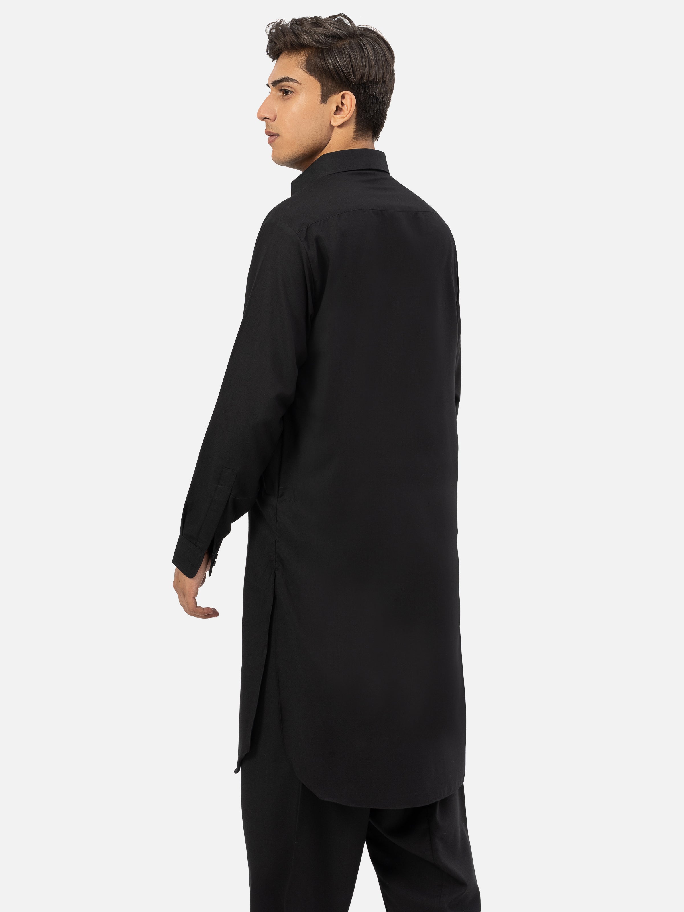 SHALWAR KAMEEZ REGULAR COLLAR BLACK