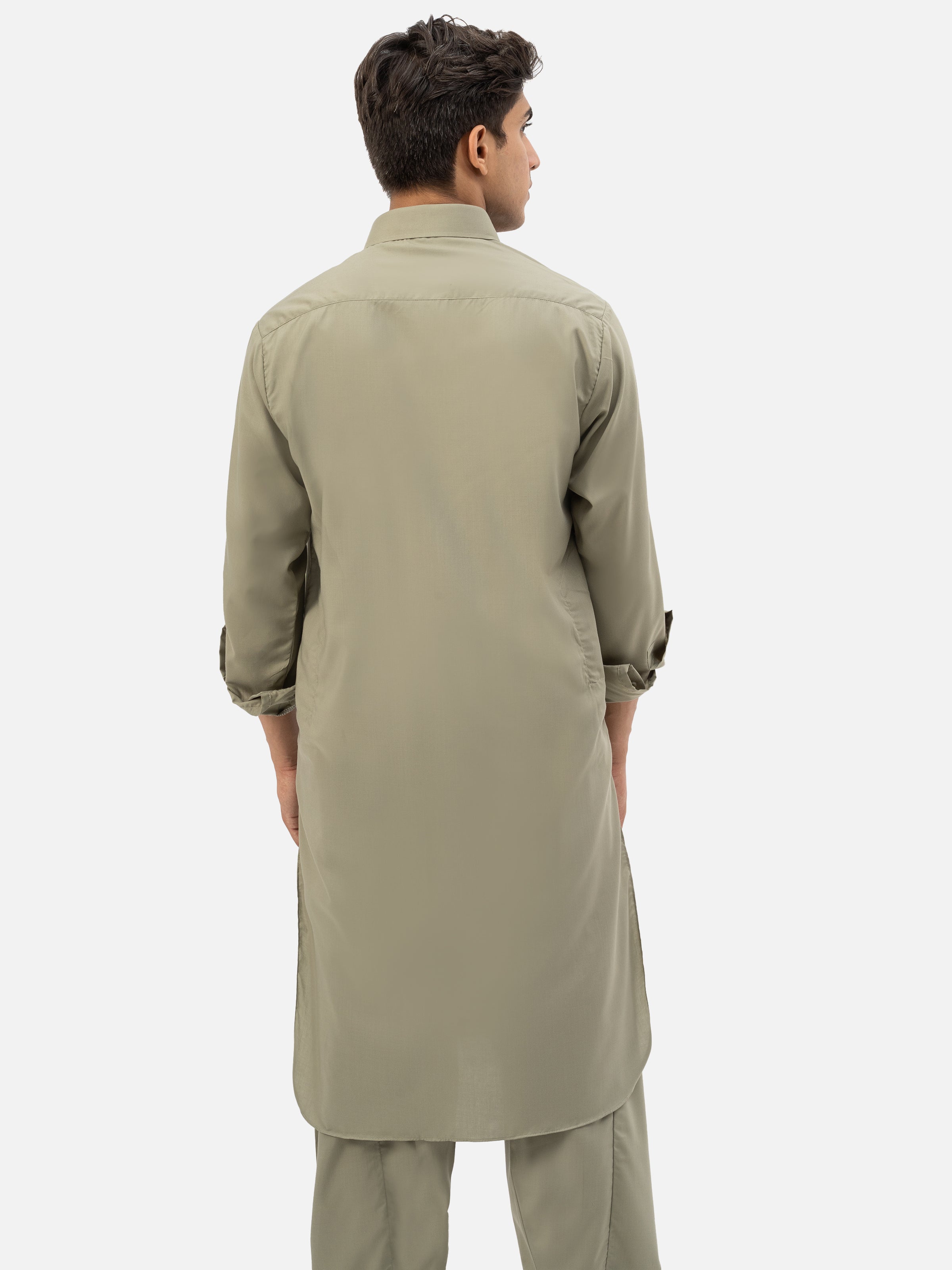 SHALWAR KAMEEZ REGULAR COLLAR GREEN
