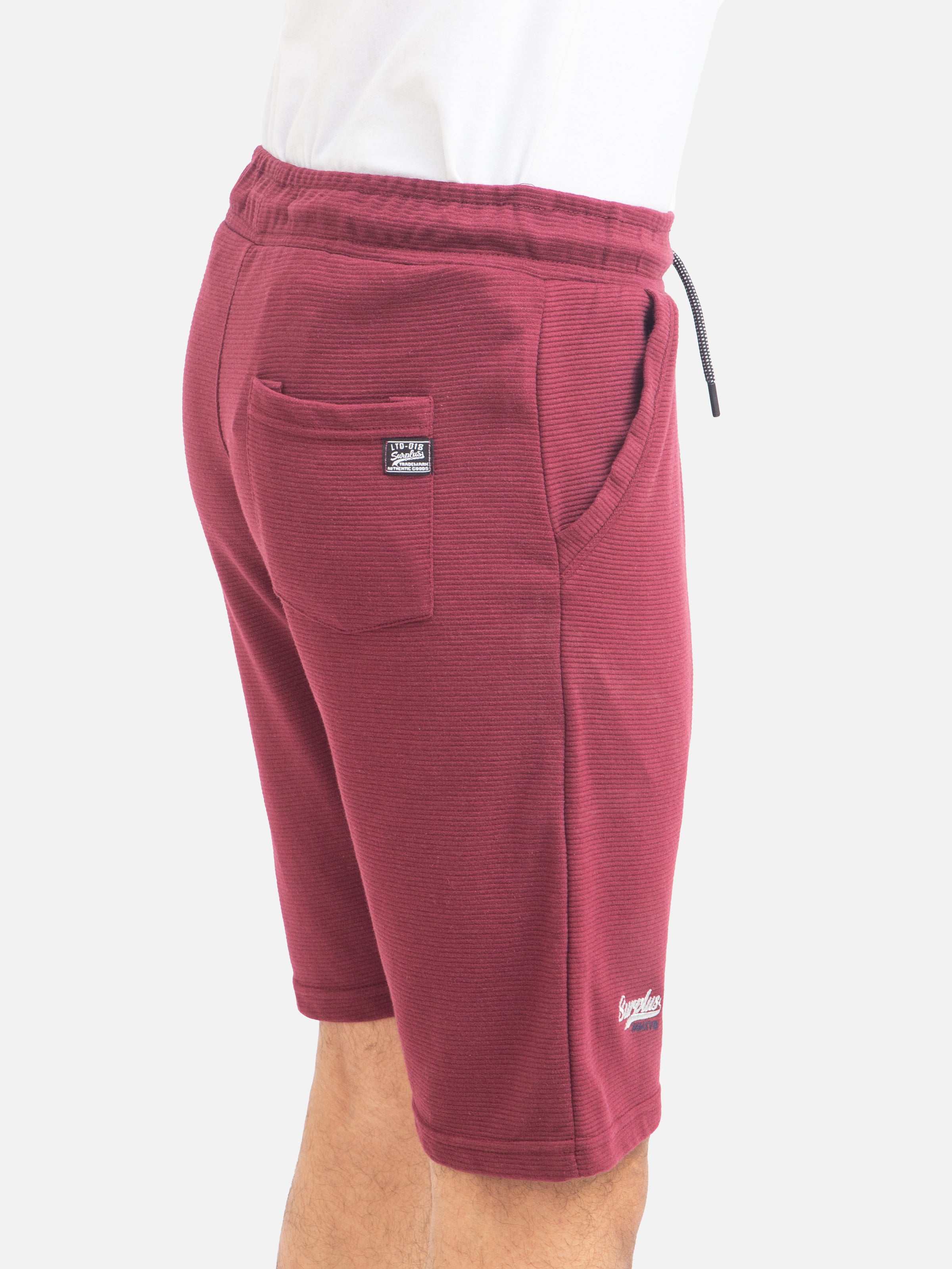 CASUAL SHORT KNITTED MAROON